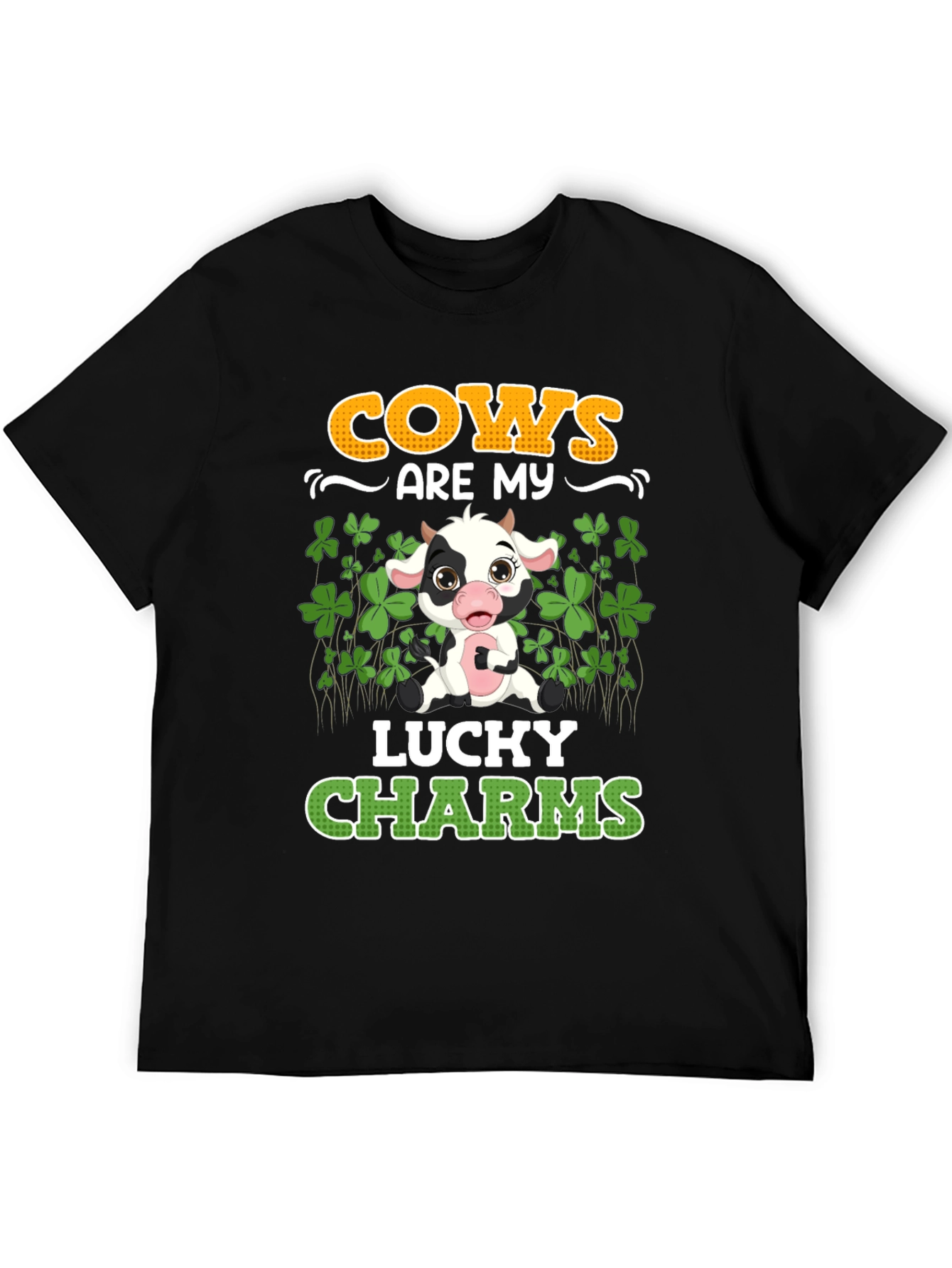 Cows Are My Lucky Charms St Patricks Day T-Shirt