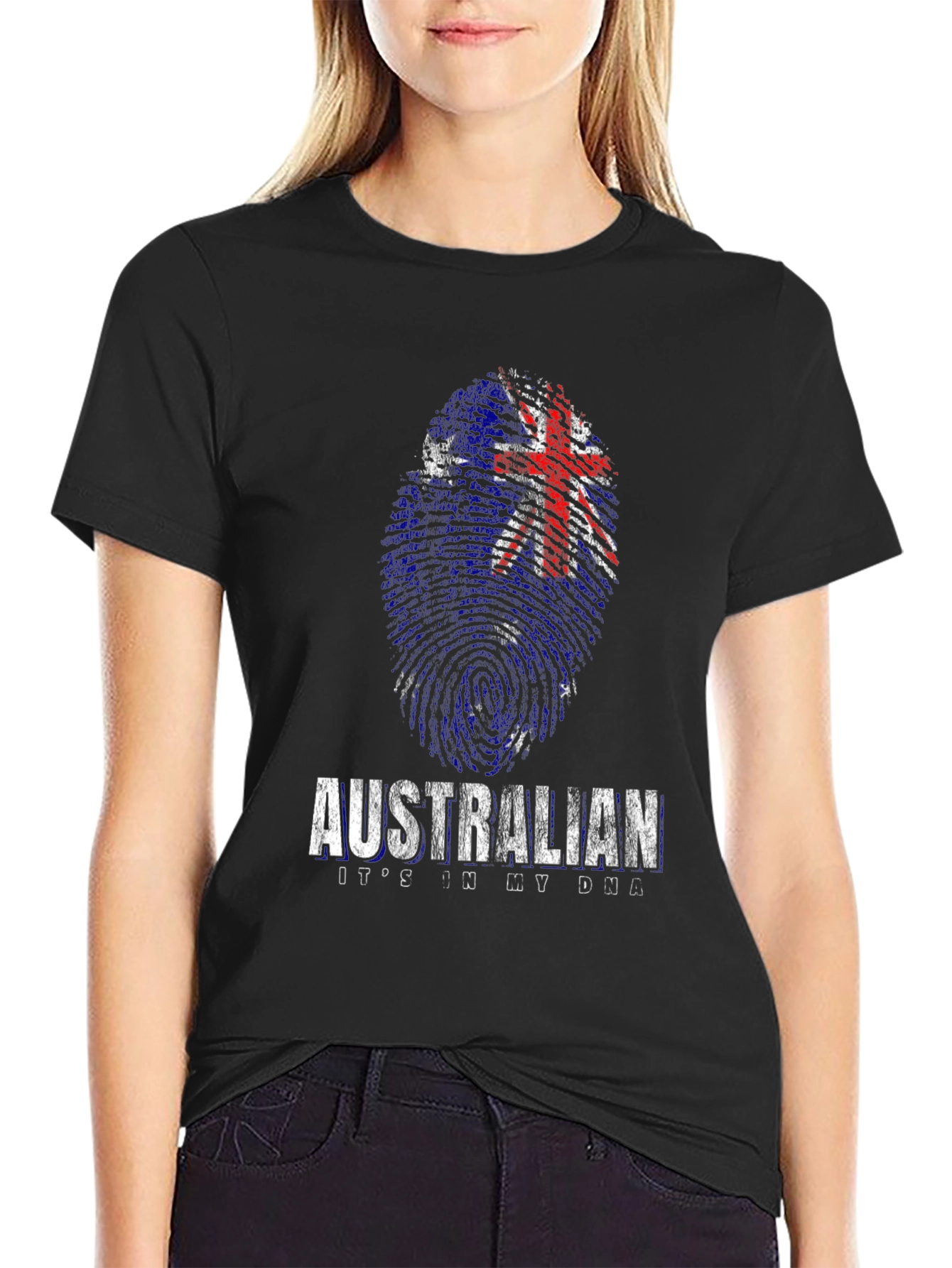 Australian DNA T-Shirt - Black