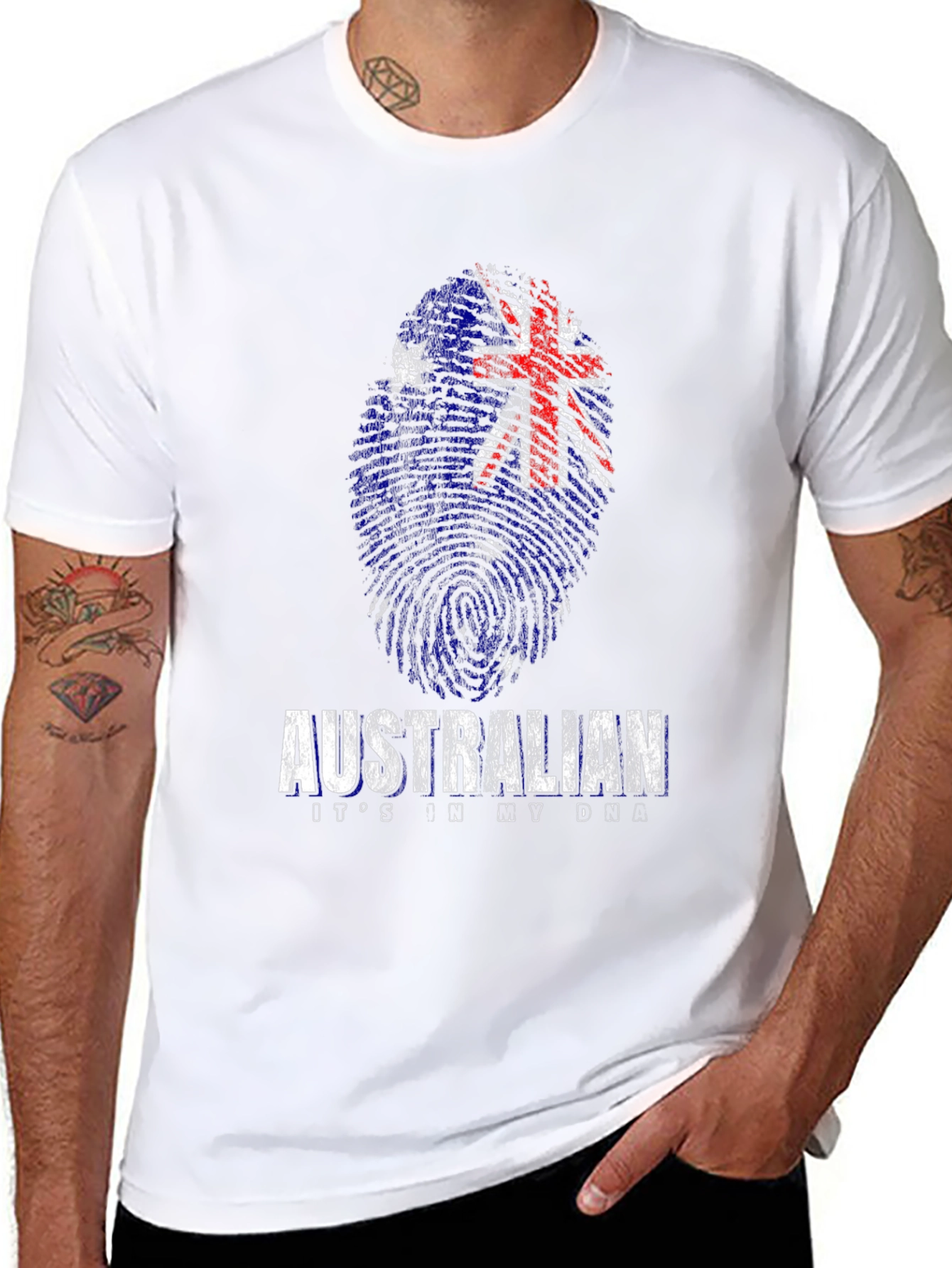 Australian DNA T-Shirt - Black