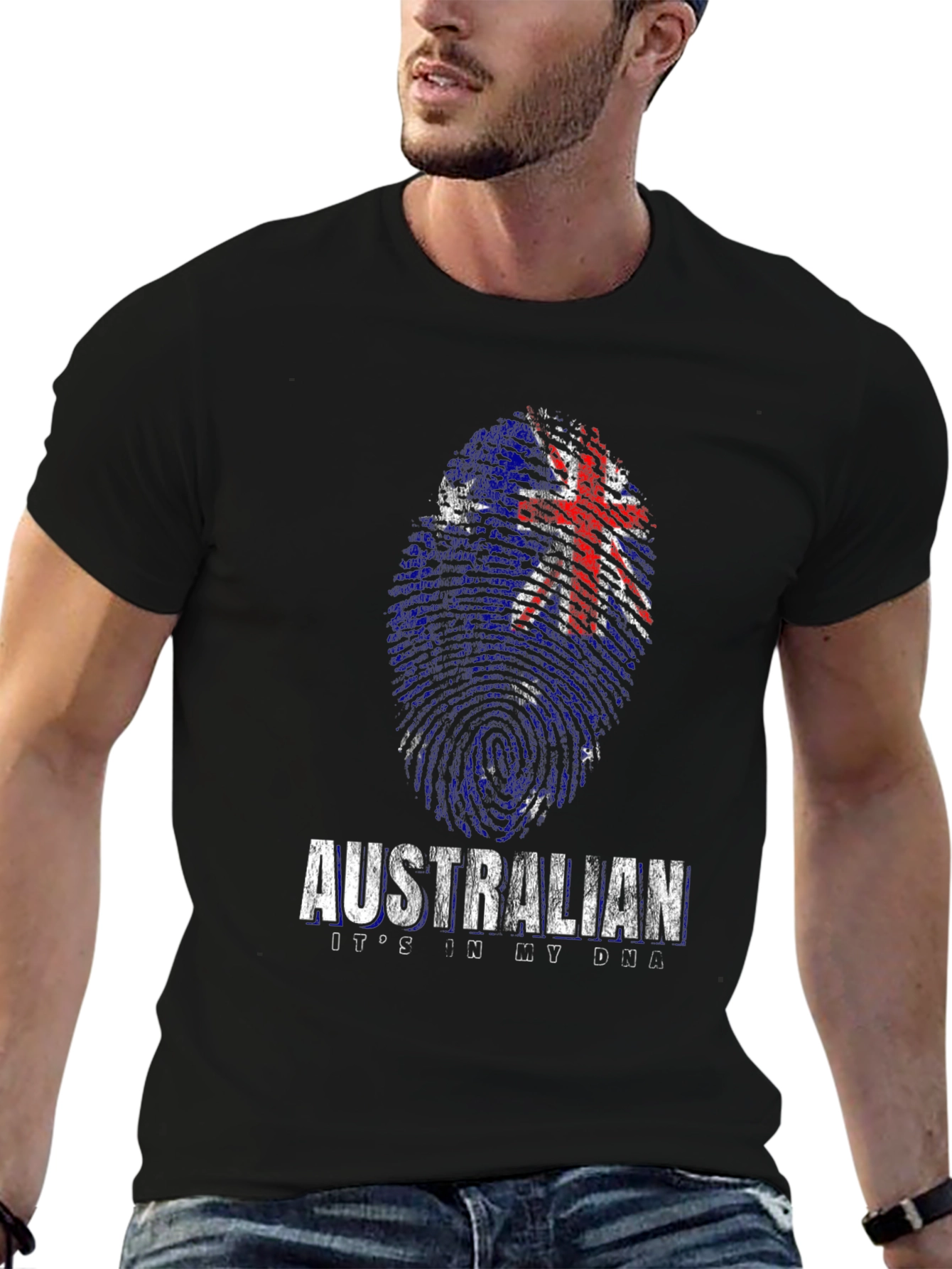 Australian DNA T-Shirt - Black