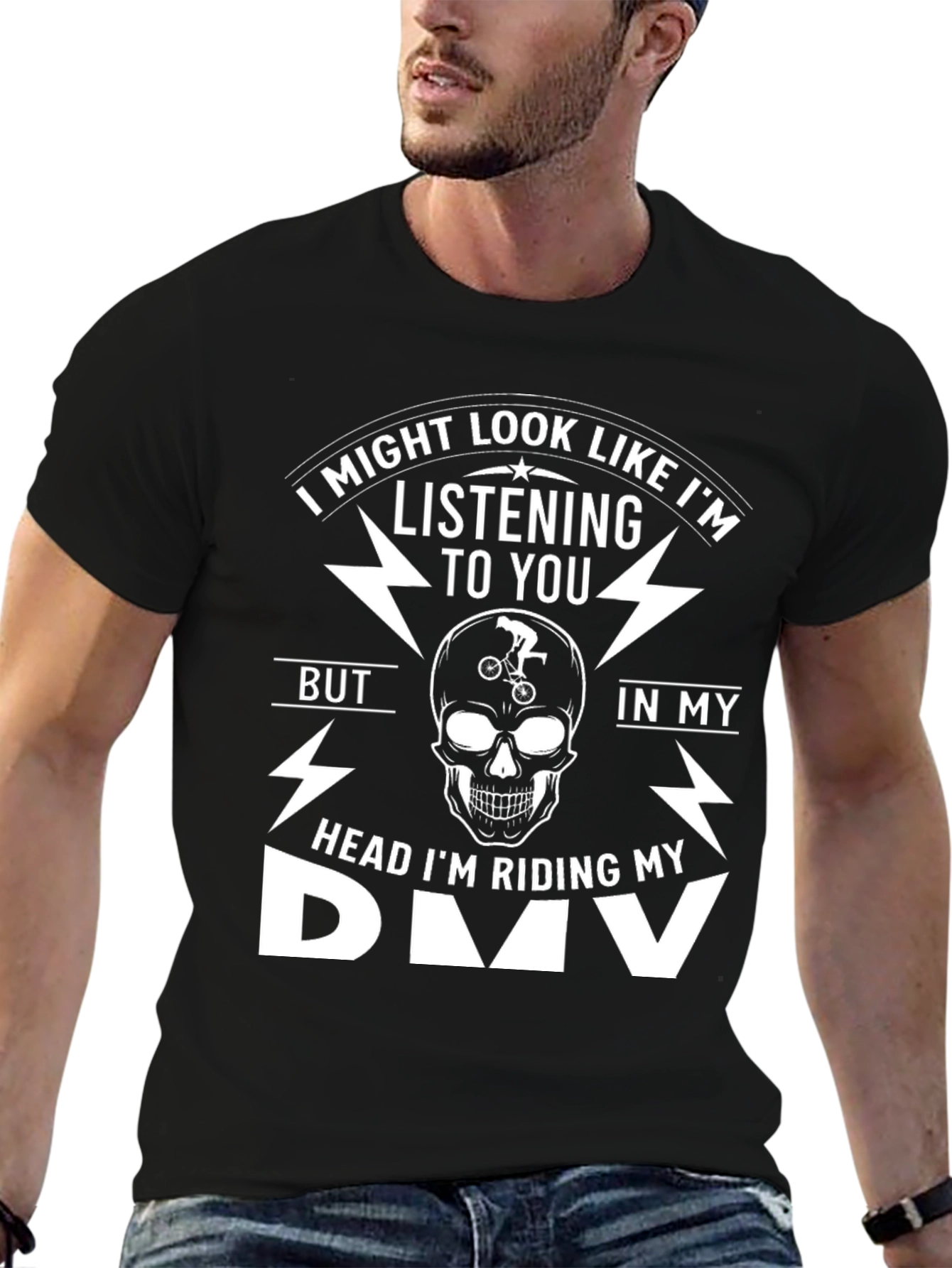 Funny Riding My DMV T-Shirt