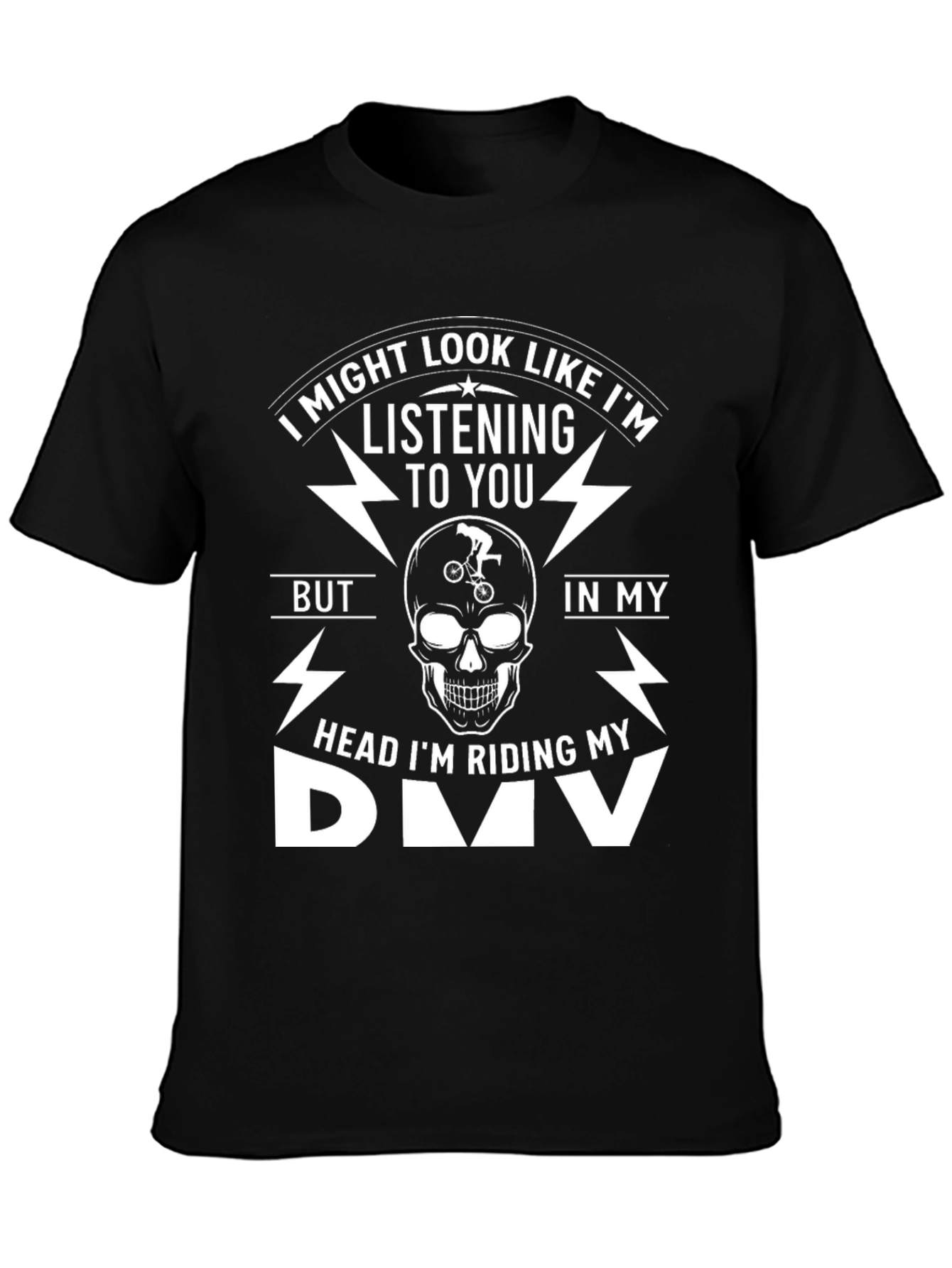 Funny Riding My DMV T-Shirt