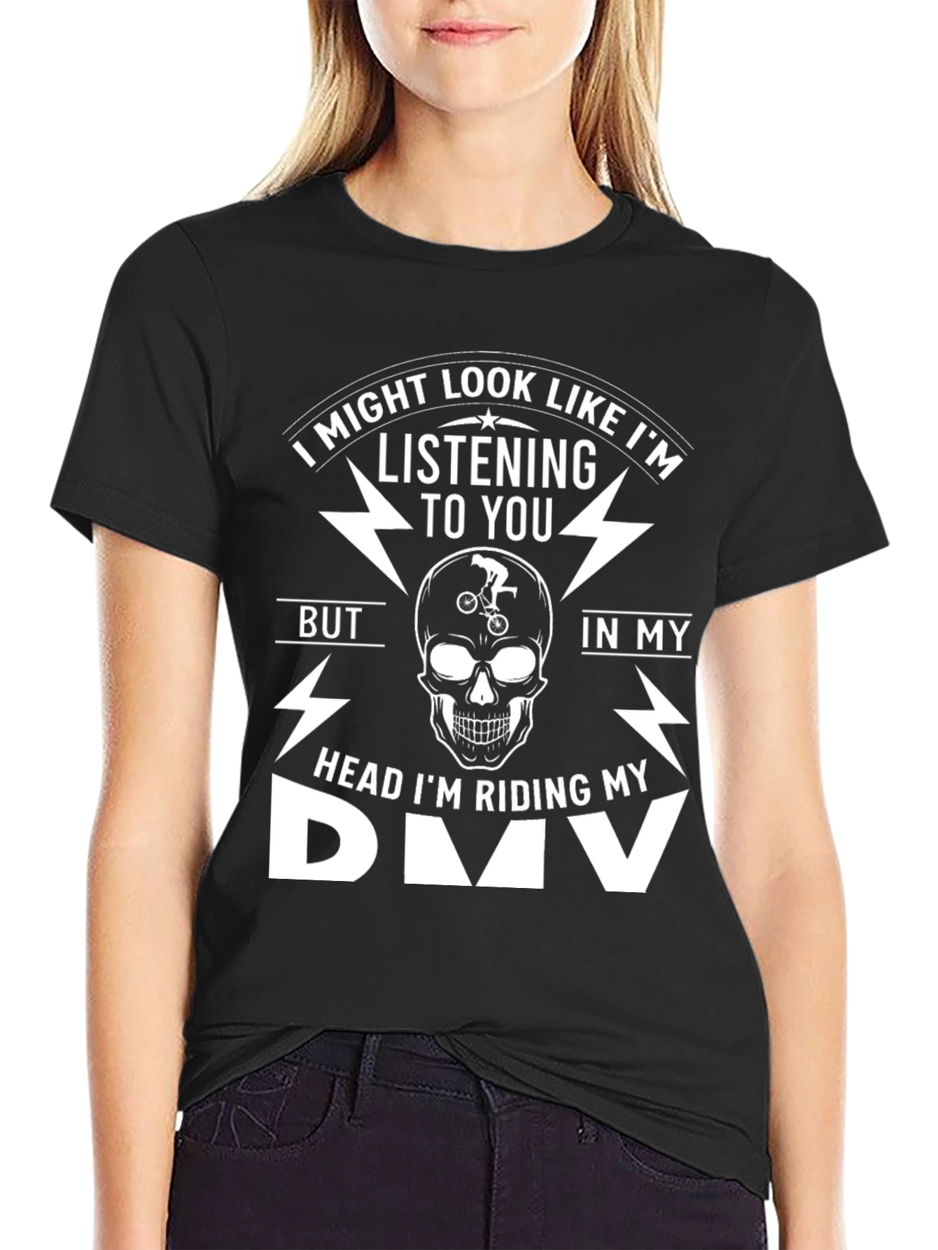 Funny Riding My DMV T-Shirt