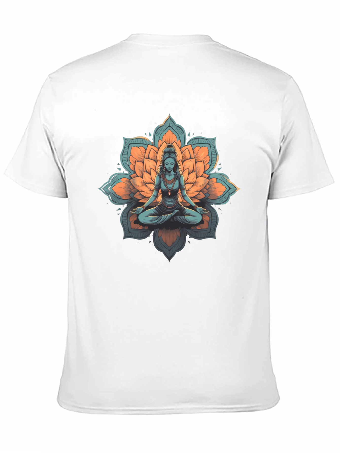 Lotus Meditation Graphic T-Shirt