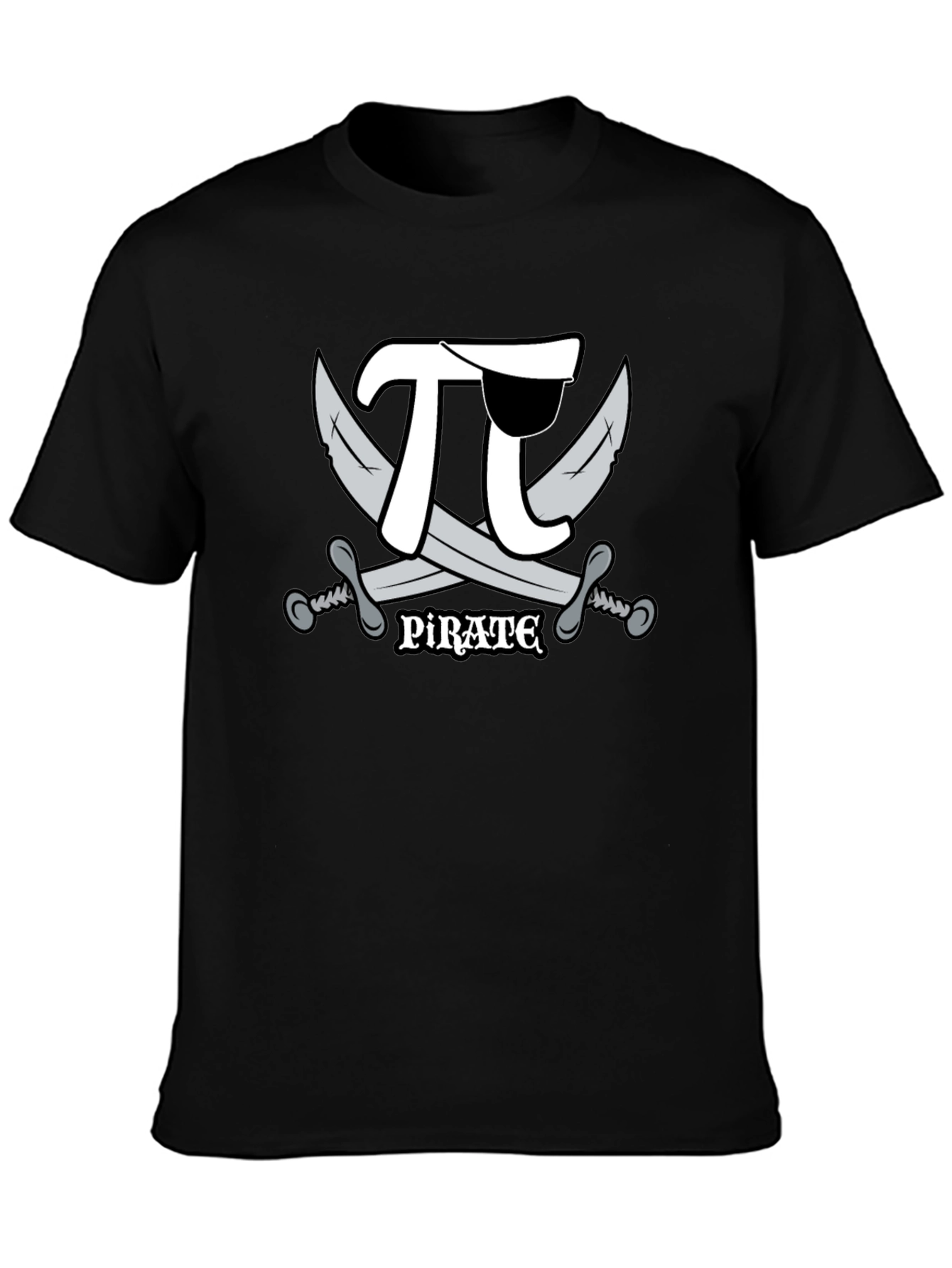 Pi Rate T-Shirt - Math Pirate Pun Tee