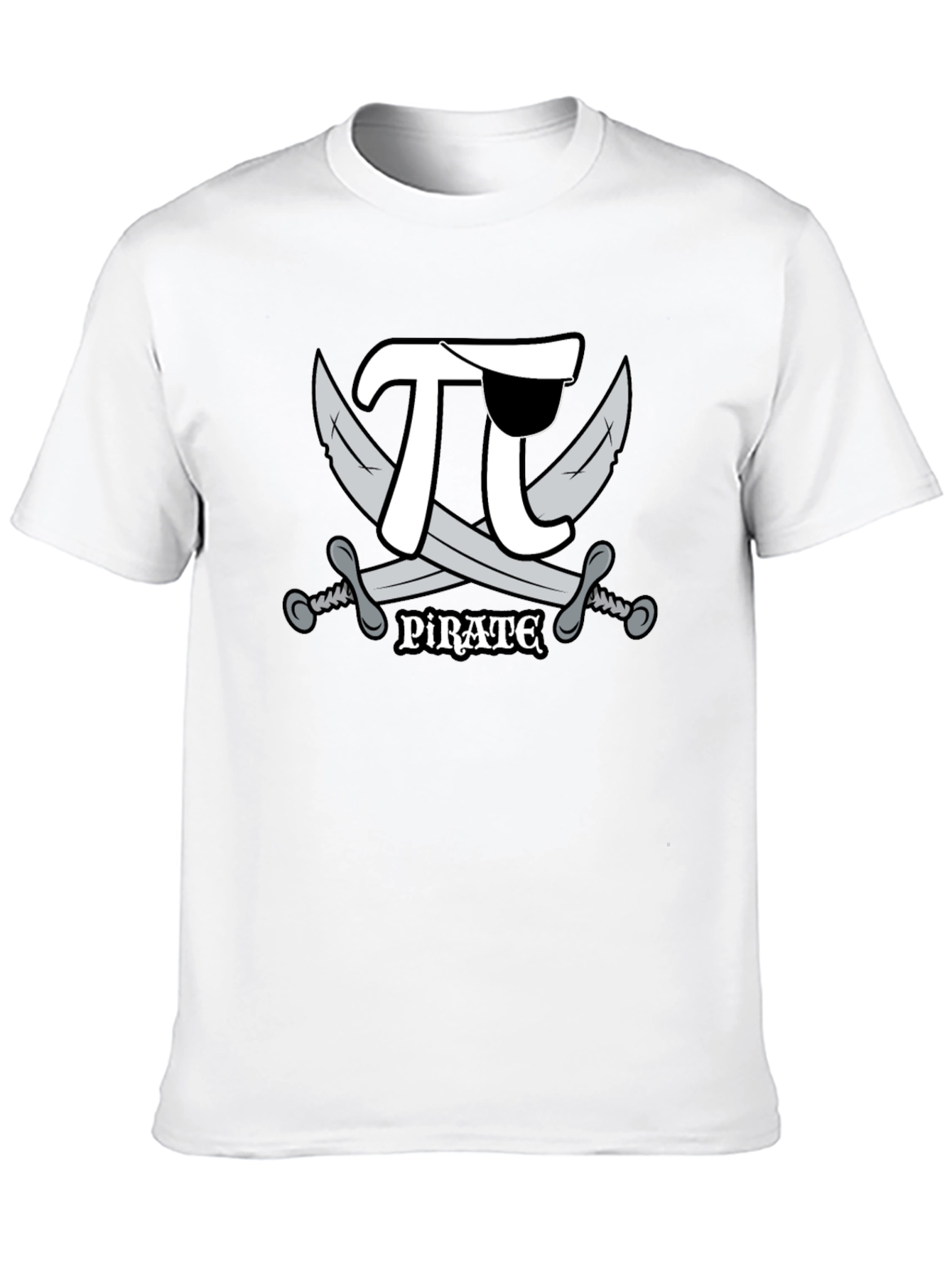 Pi Rate T-Shirt - Math Pirate Pun Tee