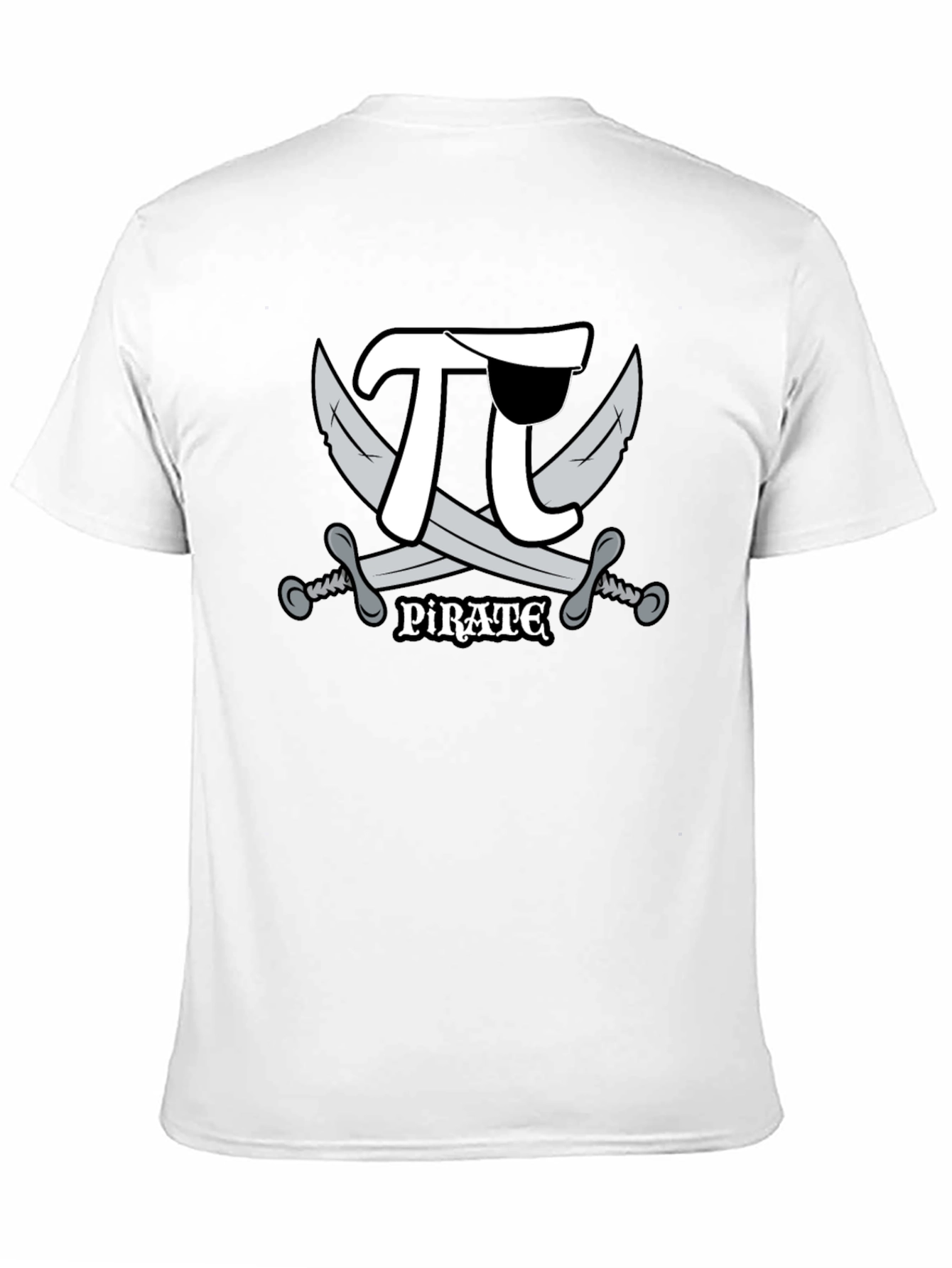 Pi Rate T-Shirt - Math Pirate Pun Tee