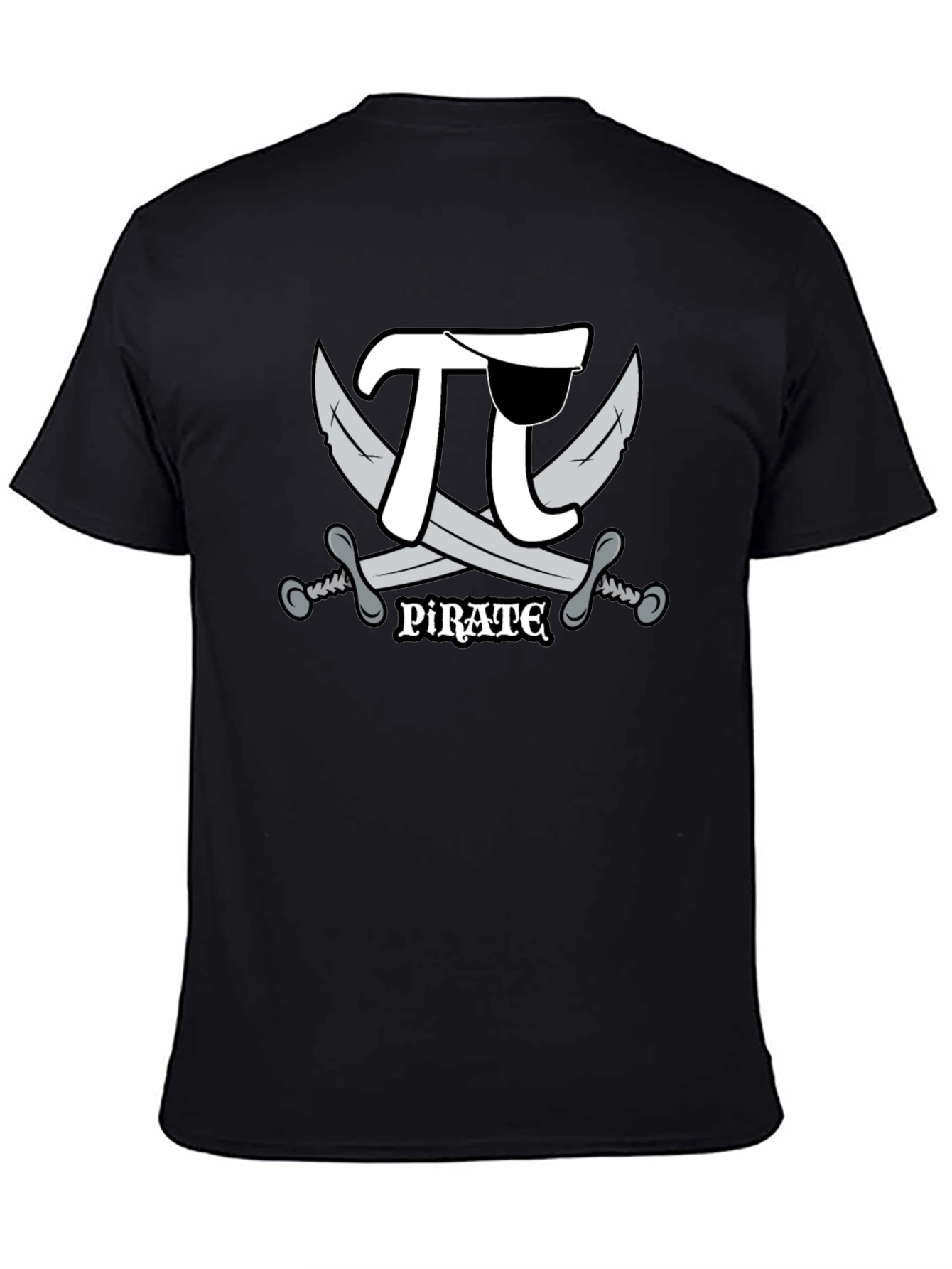 Pi Rate T-Shirt - Math Pirate Pun Tee