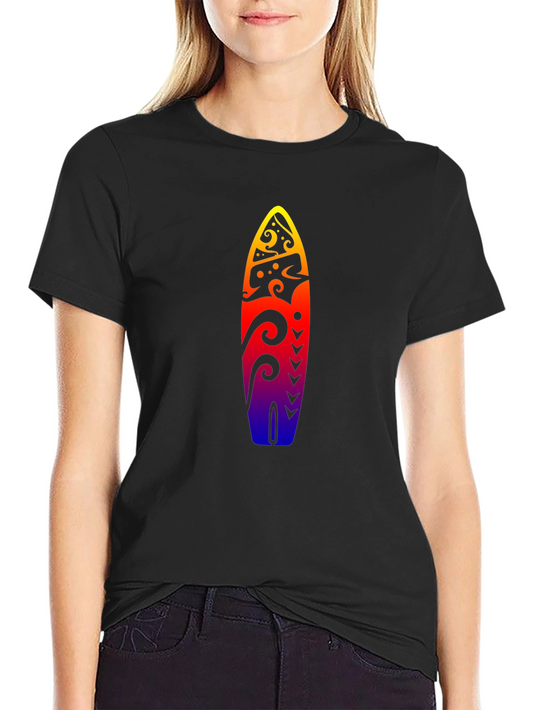 Surfboard Graphic T-Shirt - Summer Style