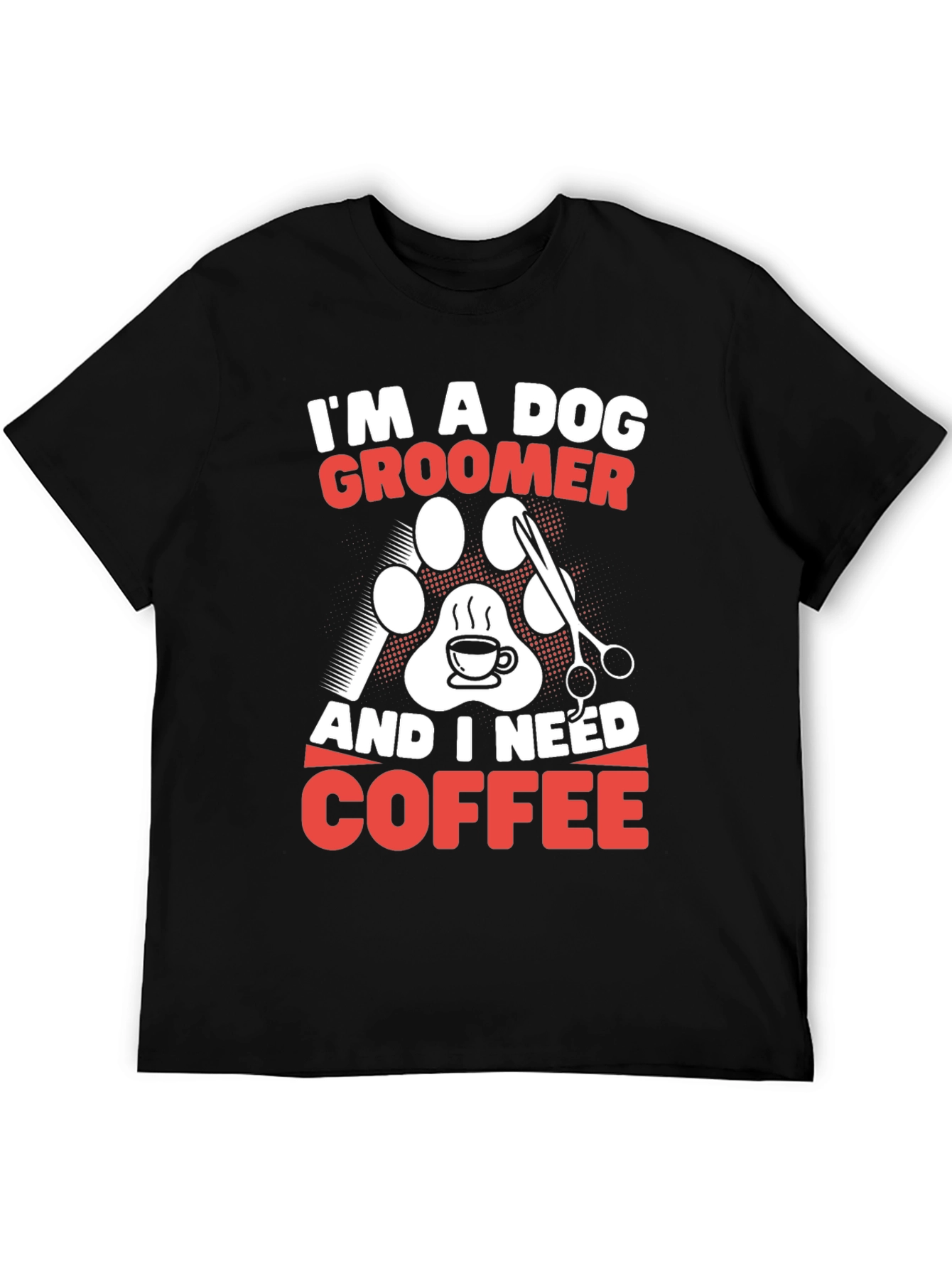 Dog Groomer Coffee T-Shirt