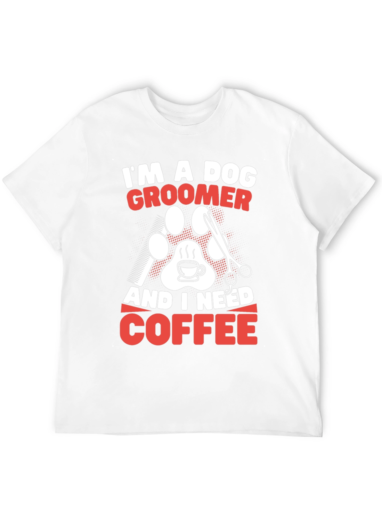 Dog Groomer Coffee T-Shirt