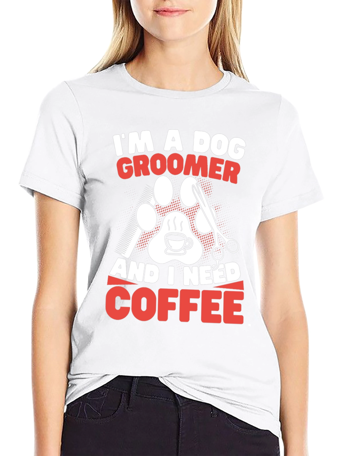 Dog Groomer Coffee T-Shirt