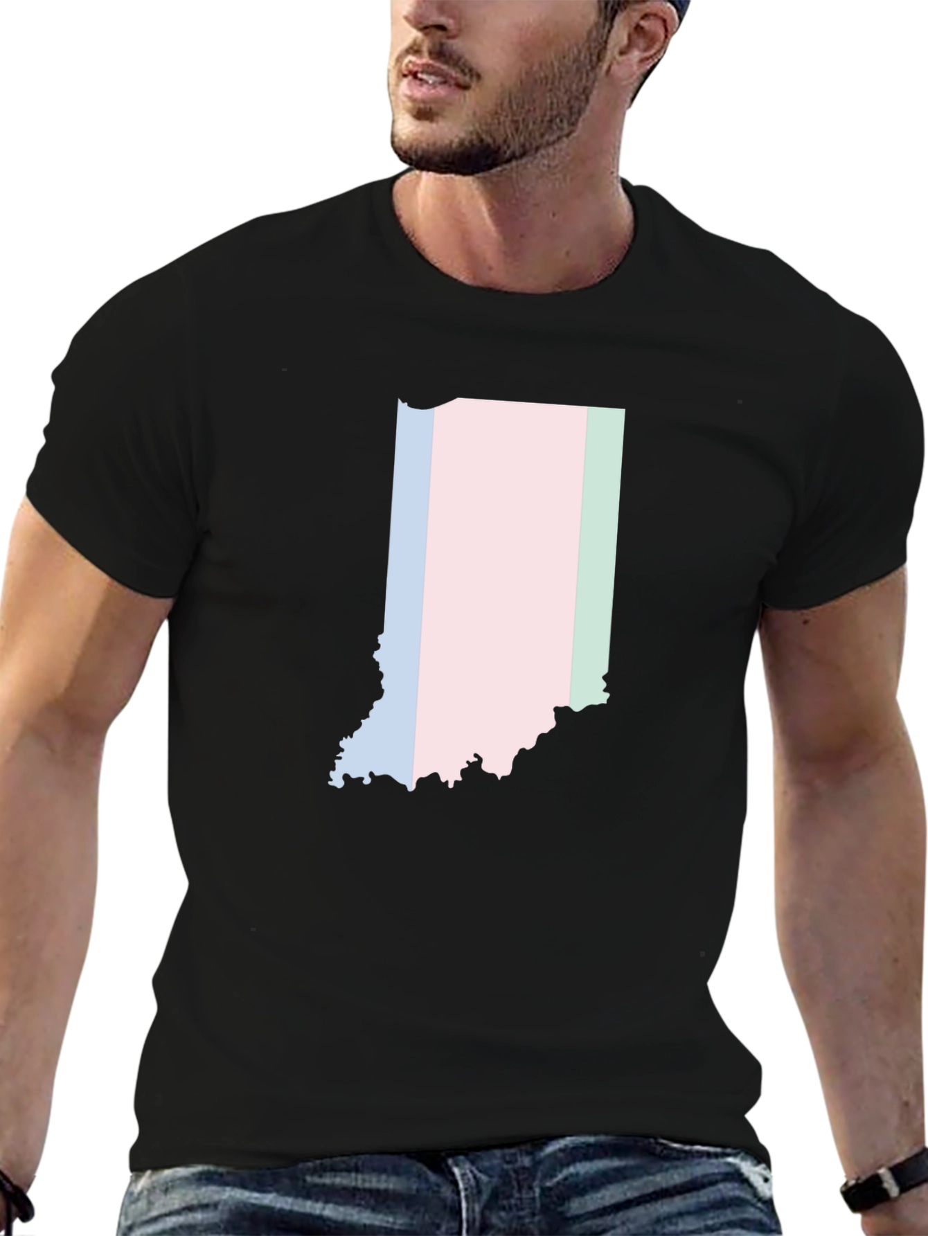 Indiana State Pride T-Shirt - Soft Cotton Blend
