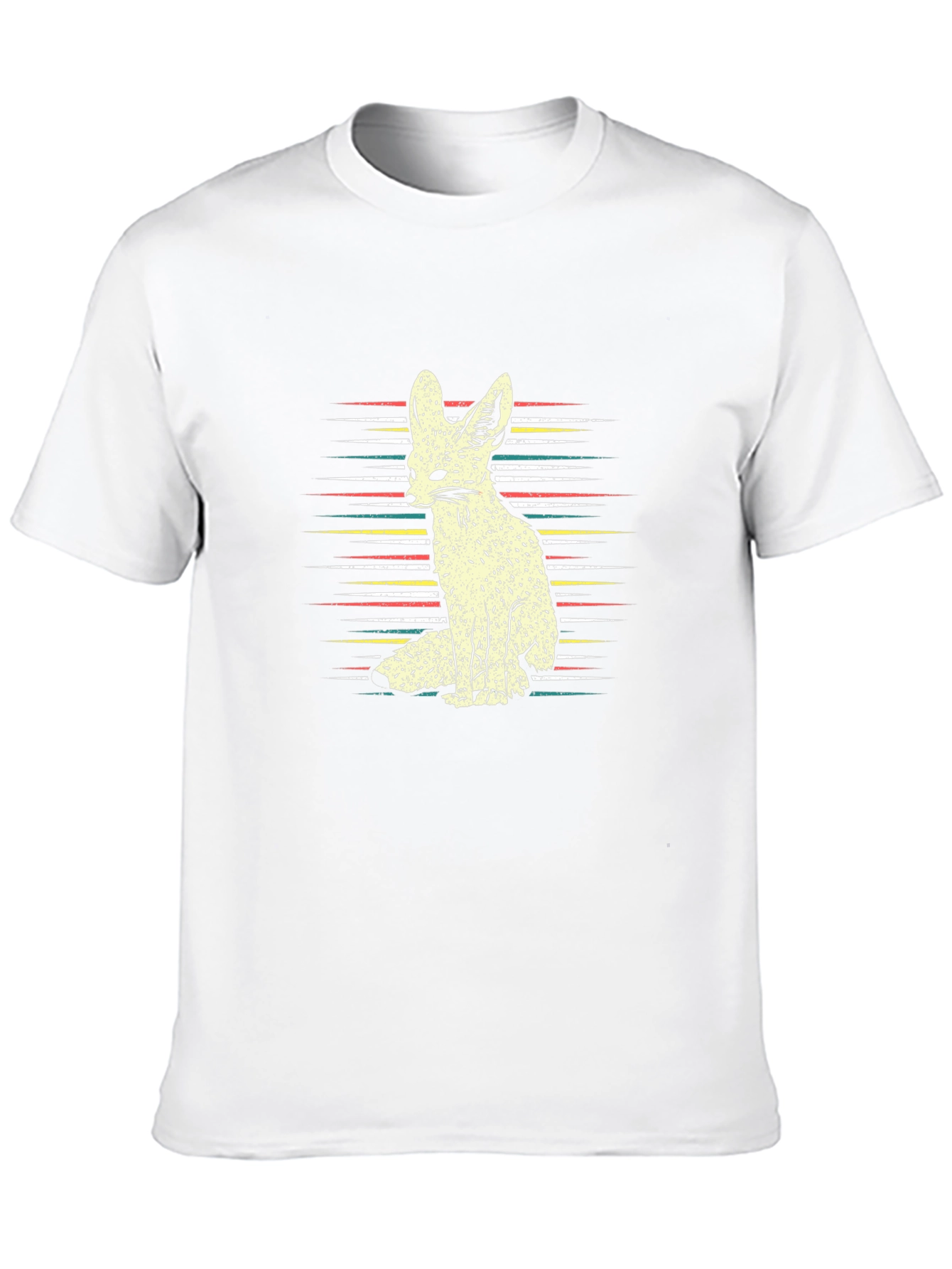 Retro Fennec Fox Graphic Tee - Unisex
