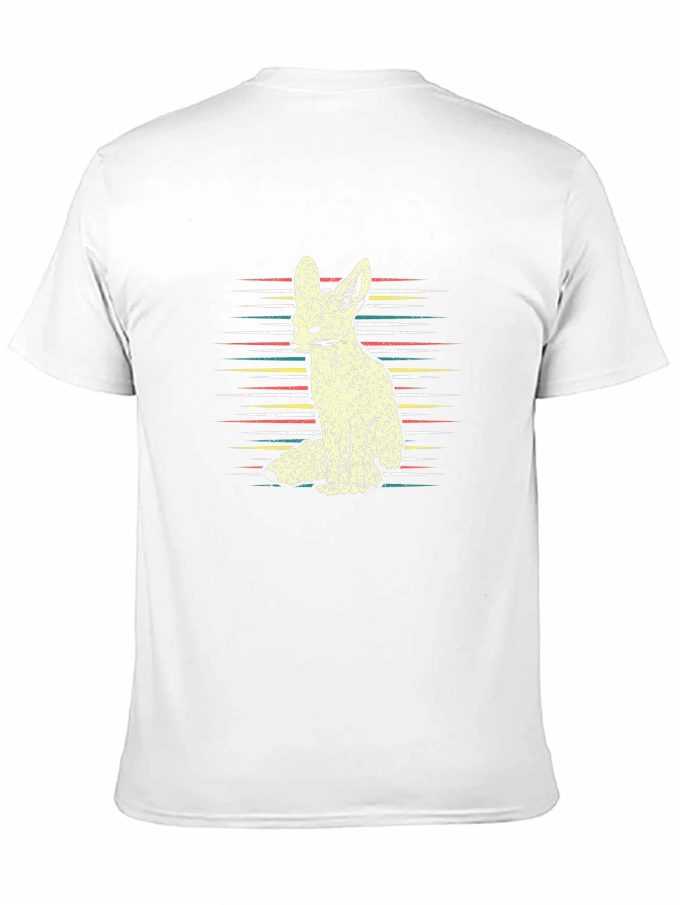 Retro Fennec Fox Graphic Tee - Unisex