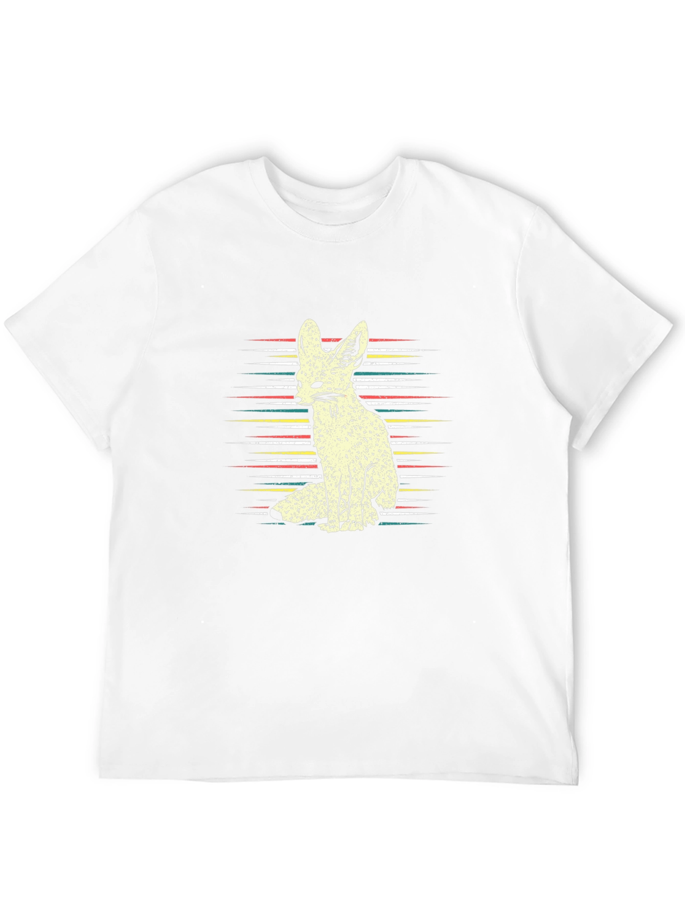 Retro Fennec Fox Graphic Tee - Unisex