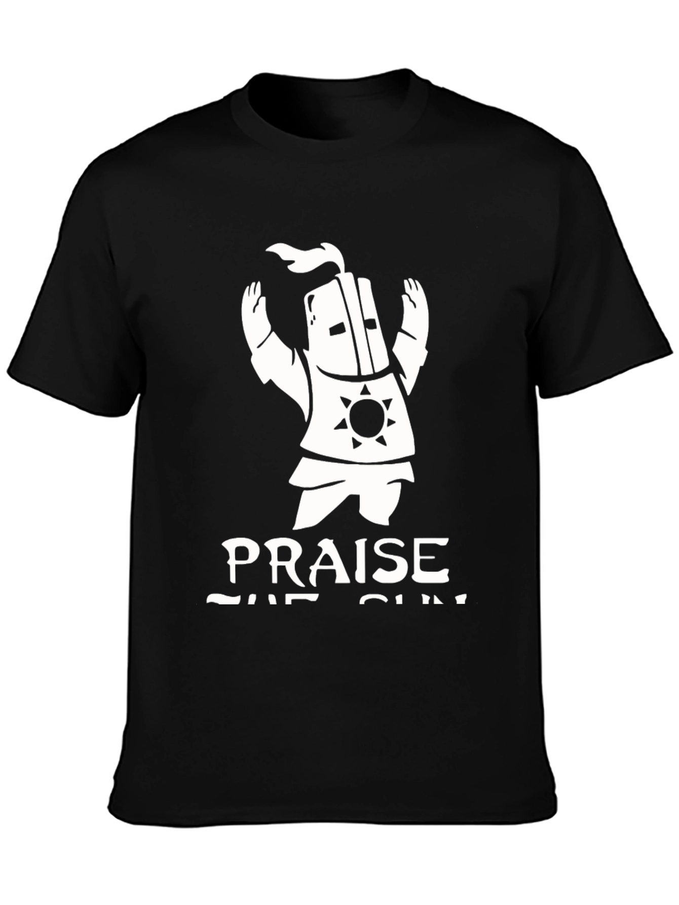 Praise the Sun Knight Black T-Shirt