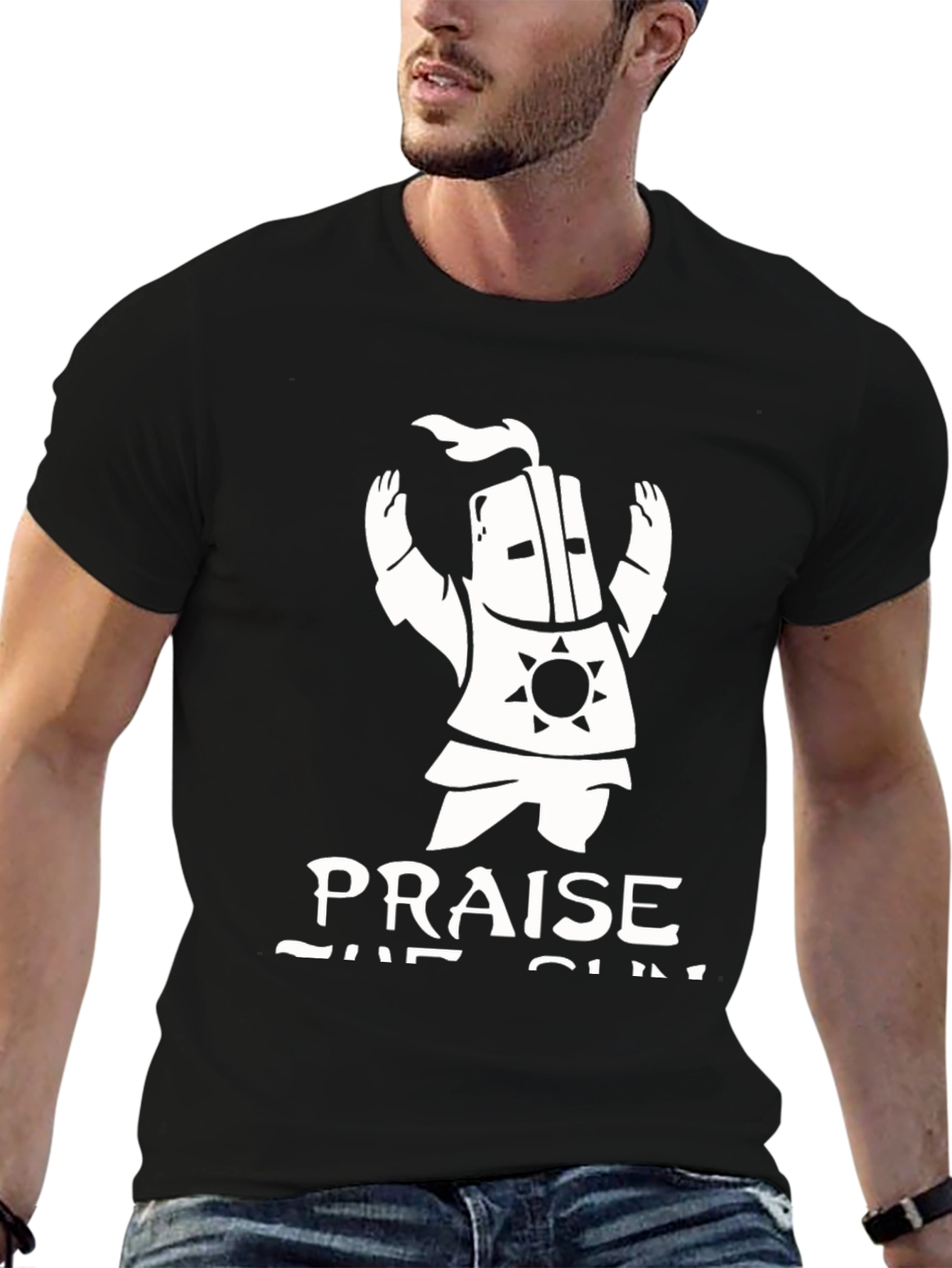 Praise the Sun Knight Black T-Shirt