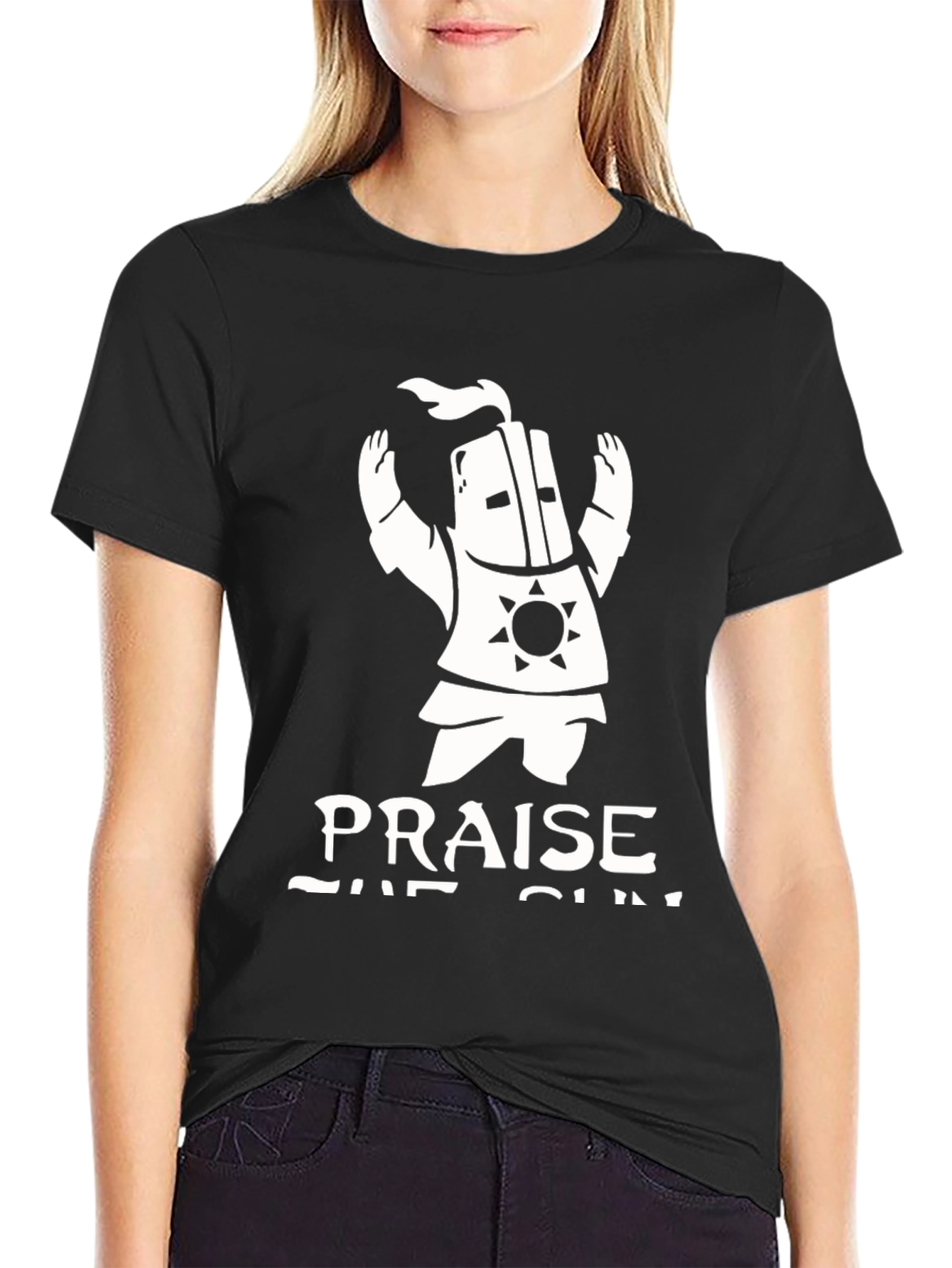 Praise the Sun Knight Black T-Shirt