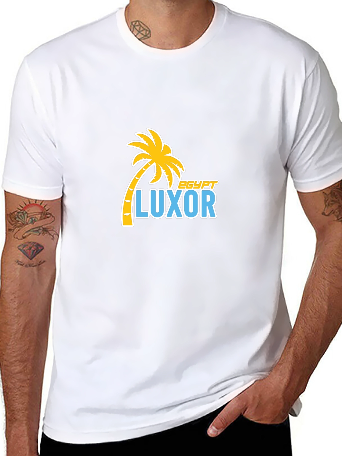 Egypt Luxor Palm T-Shirt
