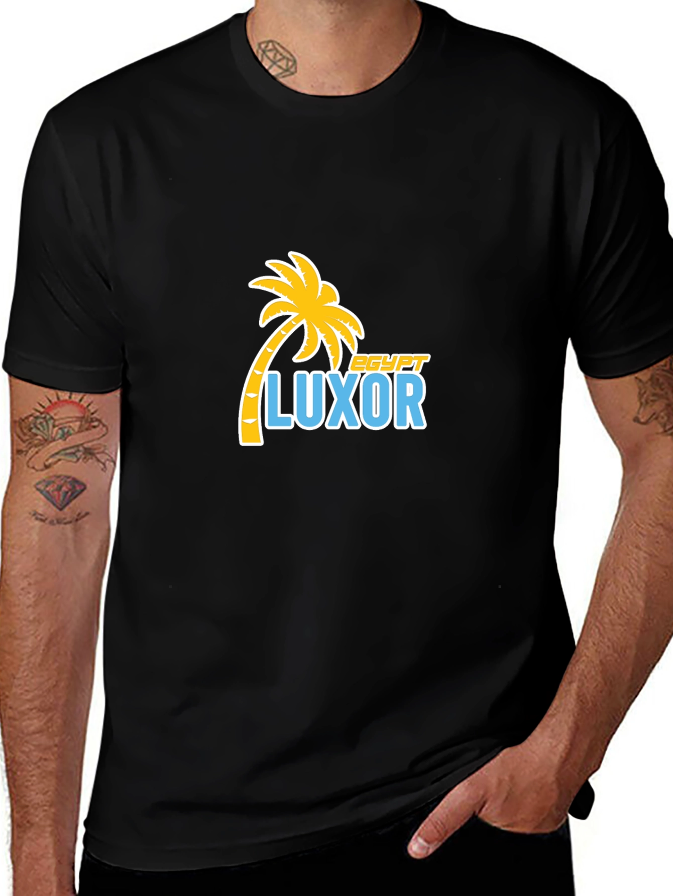 Egypt Luxor Palm T-Shirt