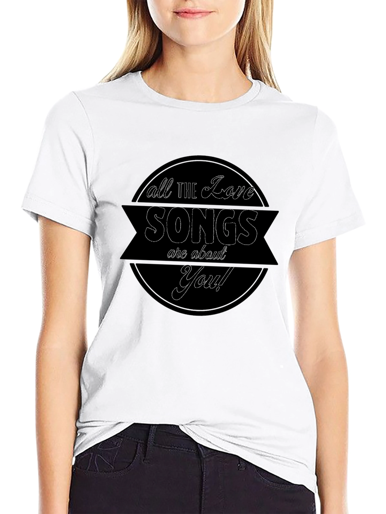 Love Songs Graphic Tee - All About You!