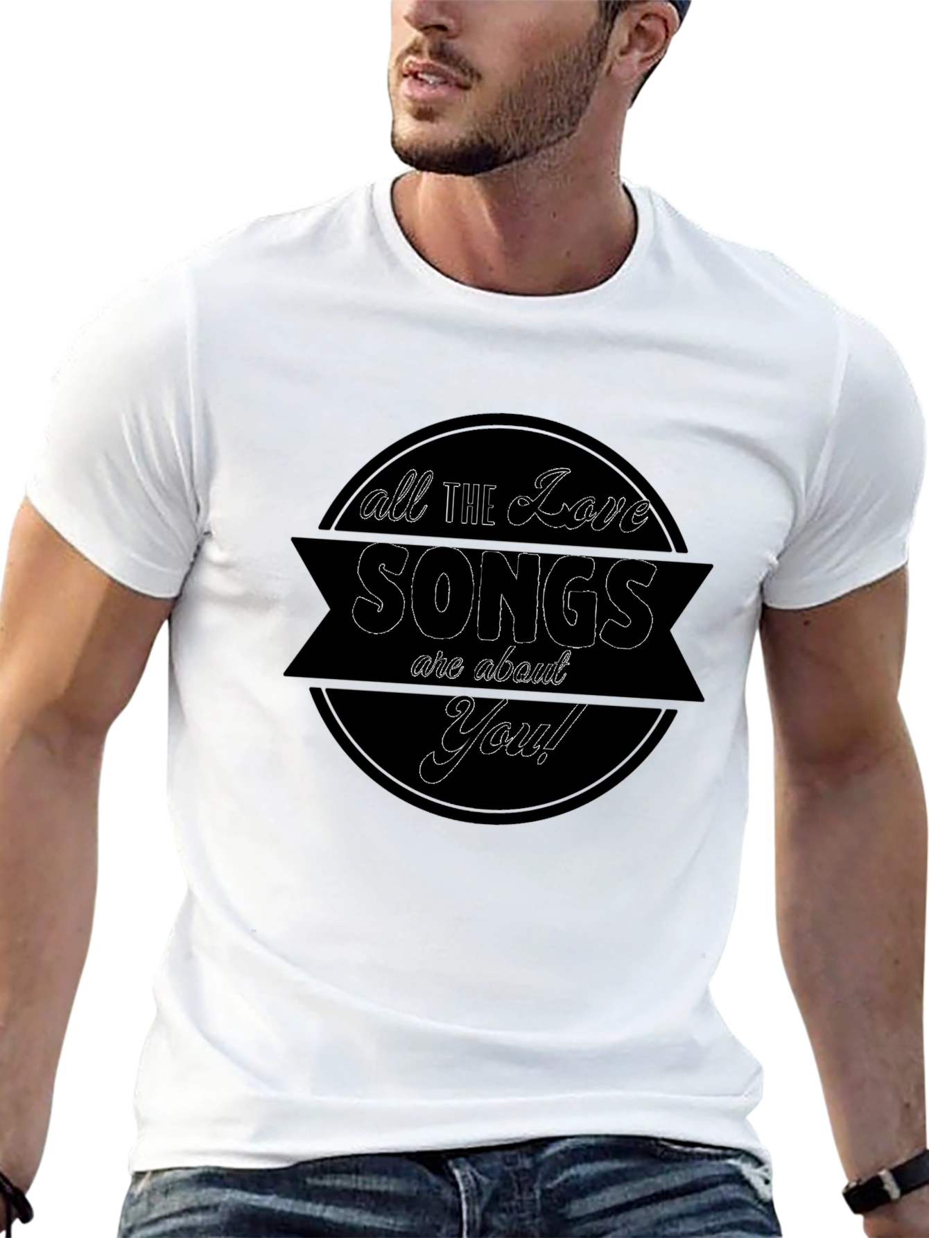 Love Songs Graphic Tee - All About You!