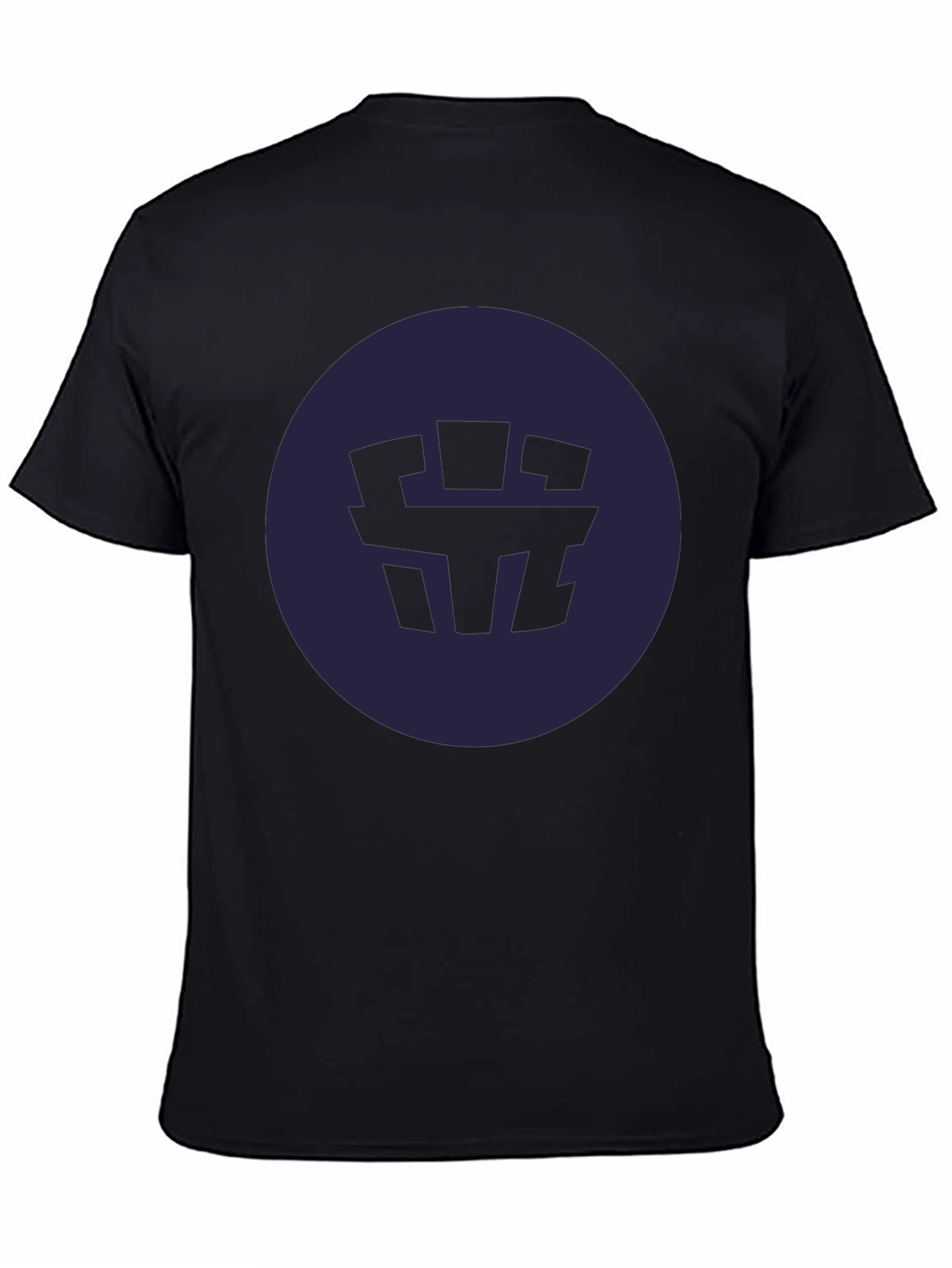 Abstract Symbol Black Graphic Tee