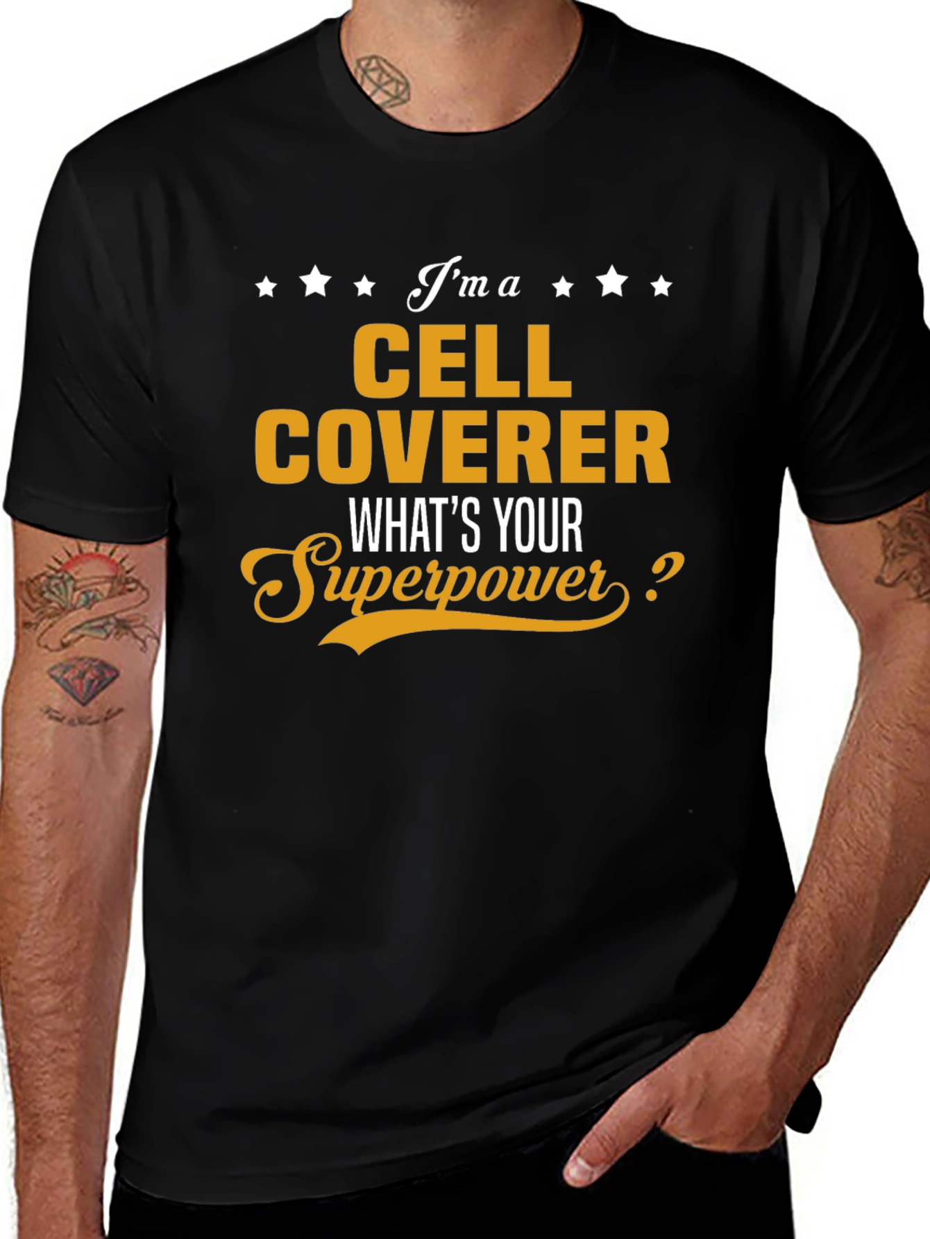 Cell Coverer Superpower T-Shirt