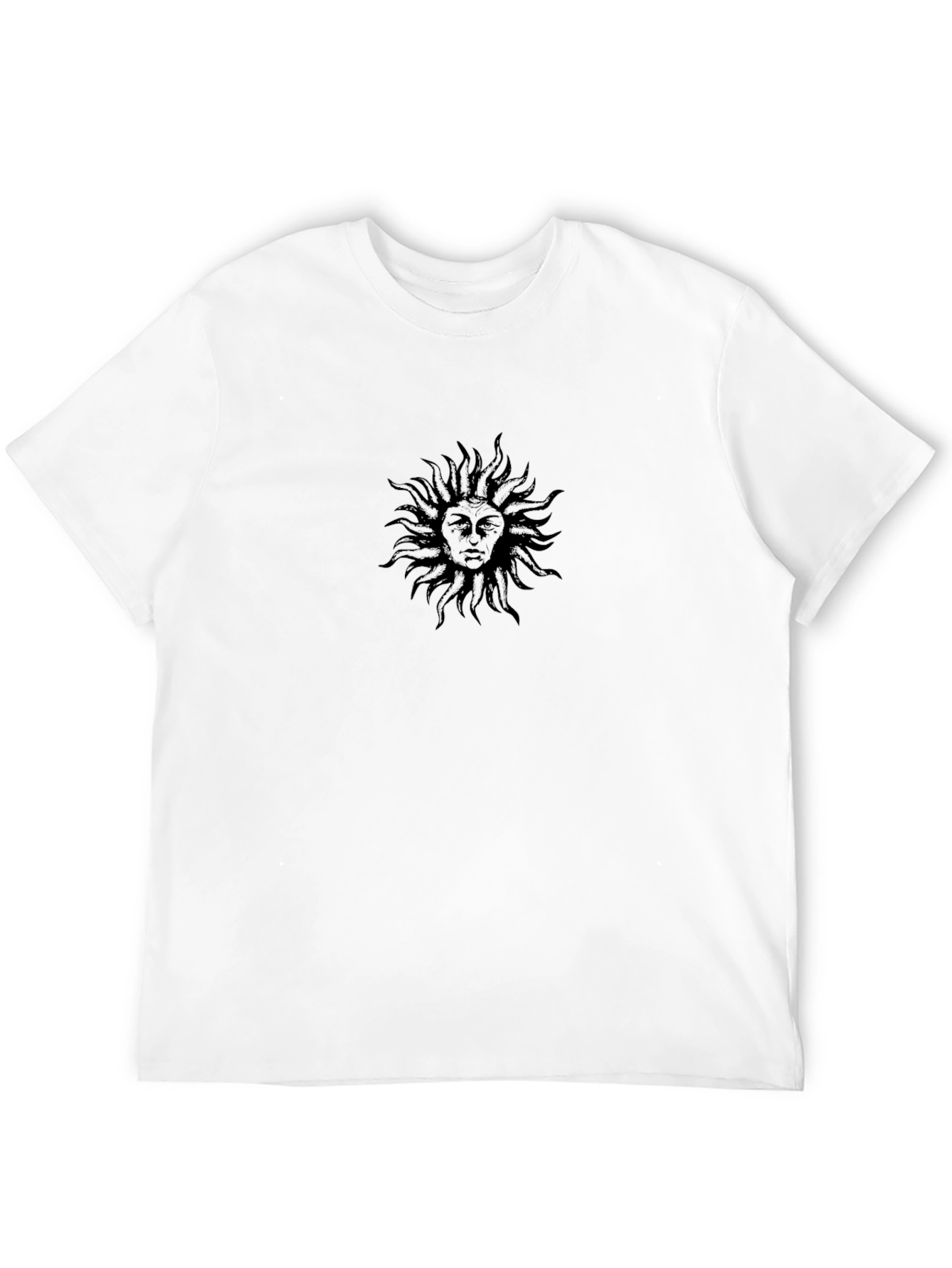 Sun Graphic Tee - Classic Black