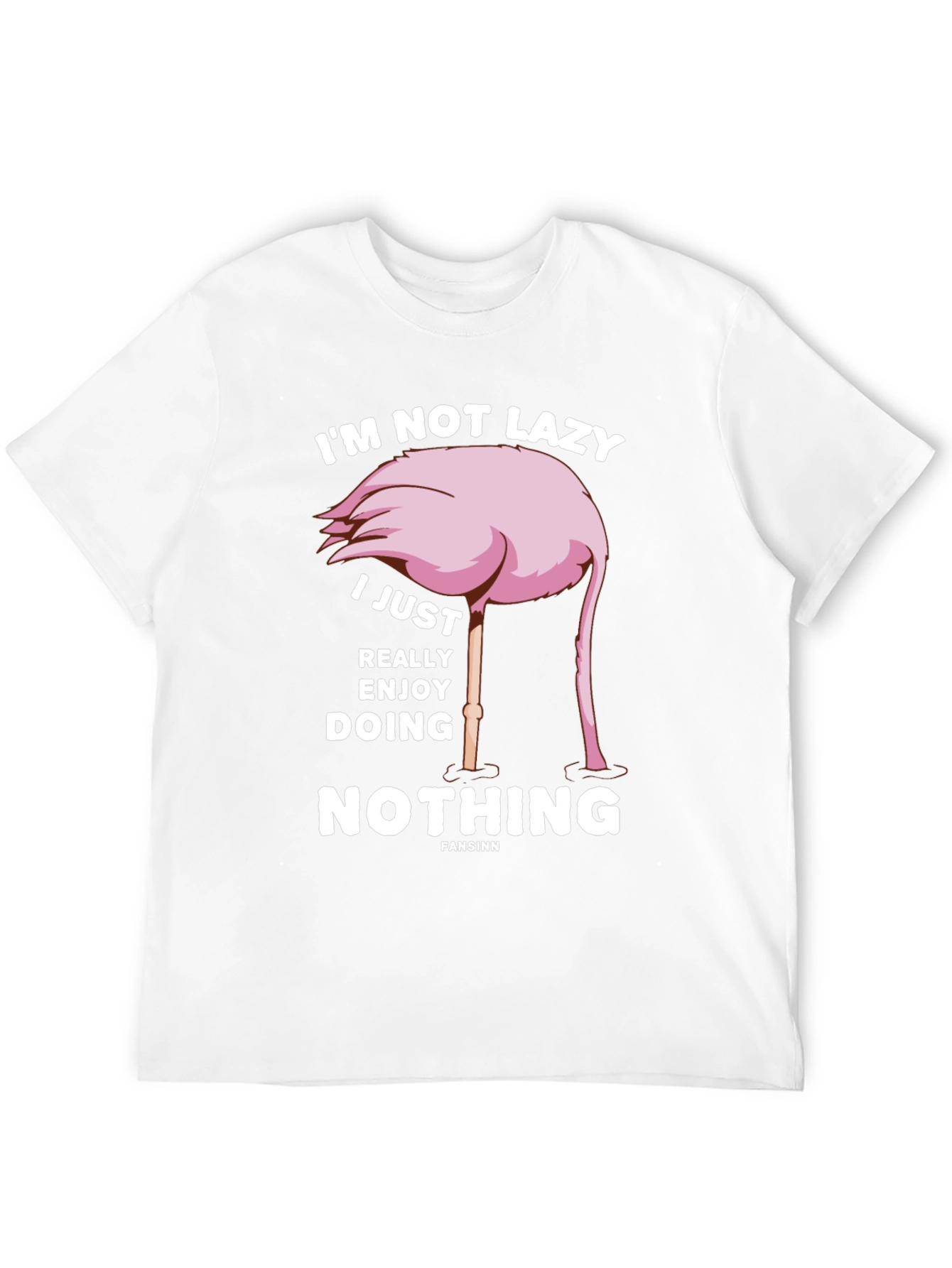Funny Flamingo Lazy T-Shirt