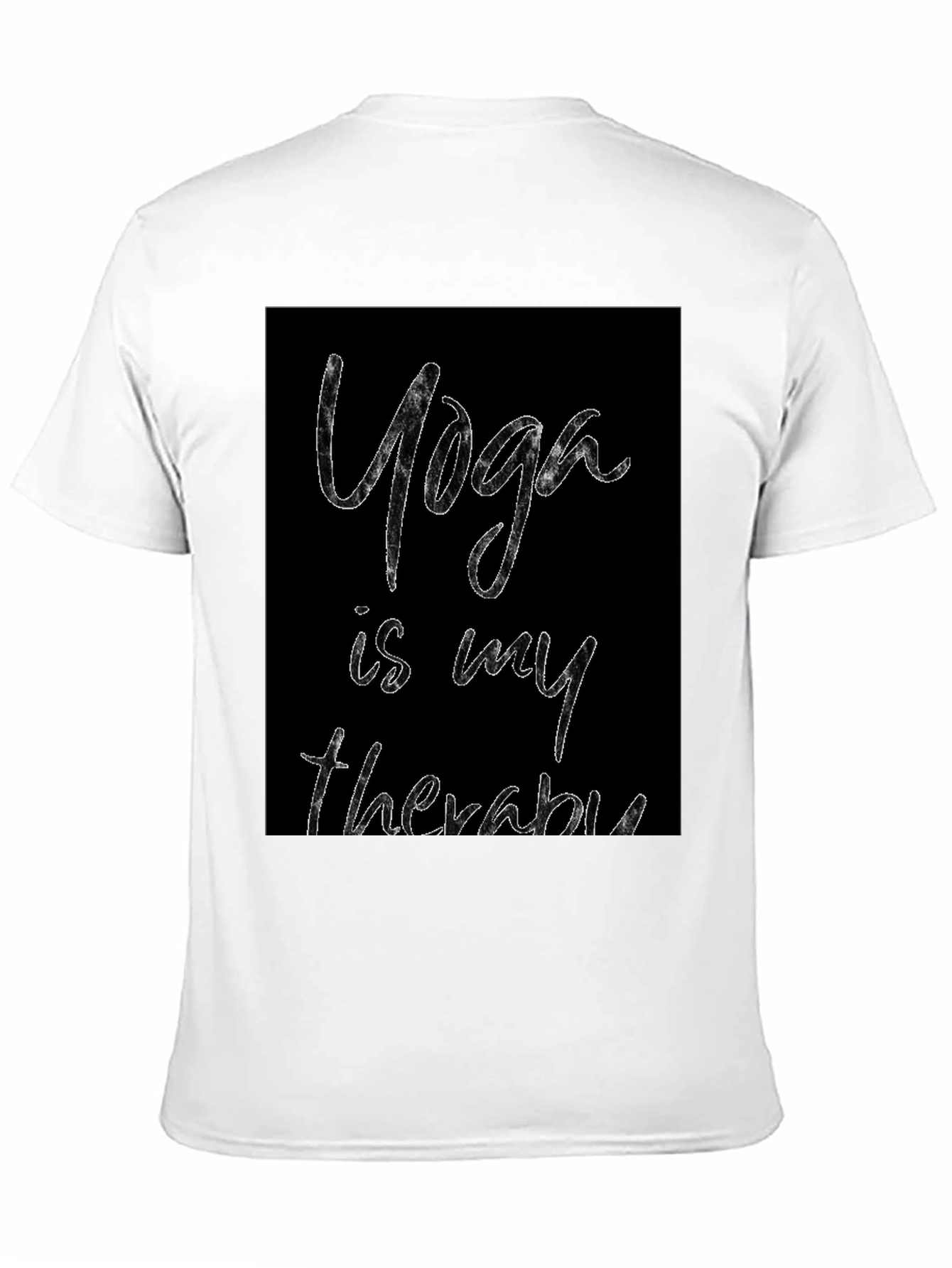 Yoga Therapy Graphic Tee - Black