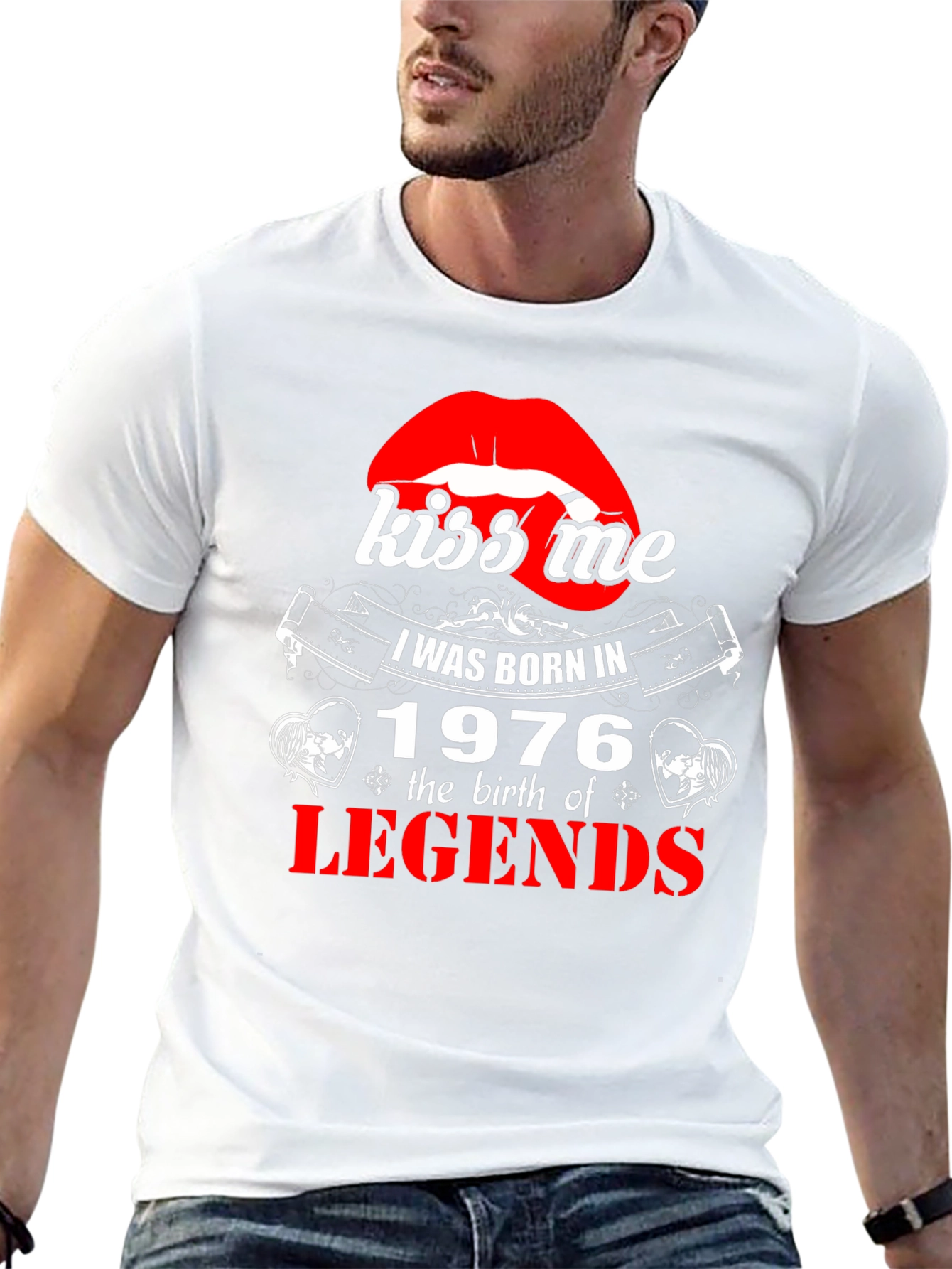 Kiss Me 1976 Legends Graphic Tee