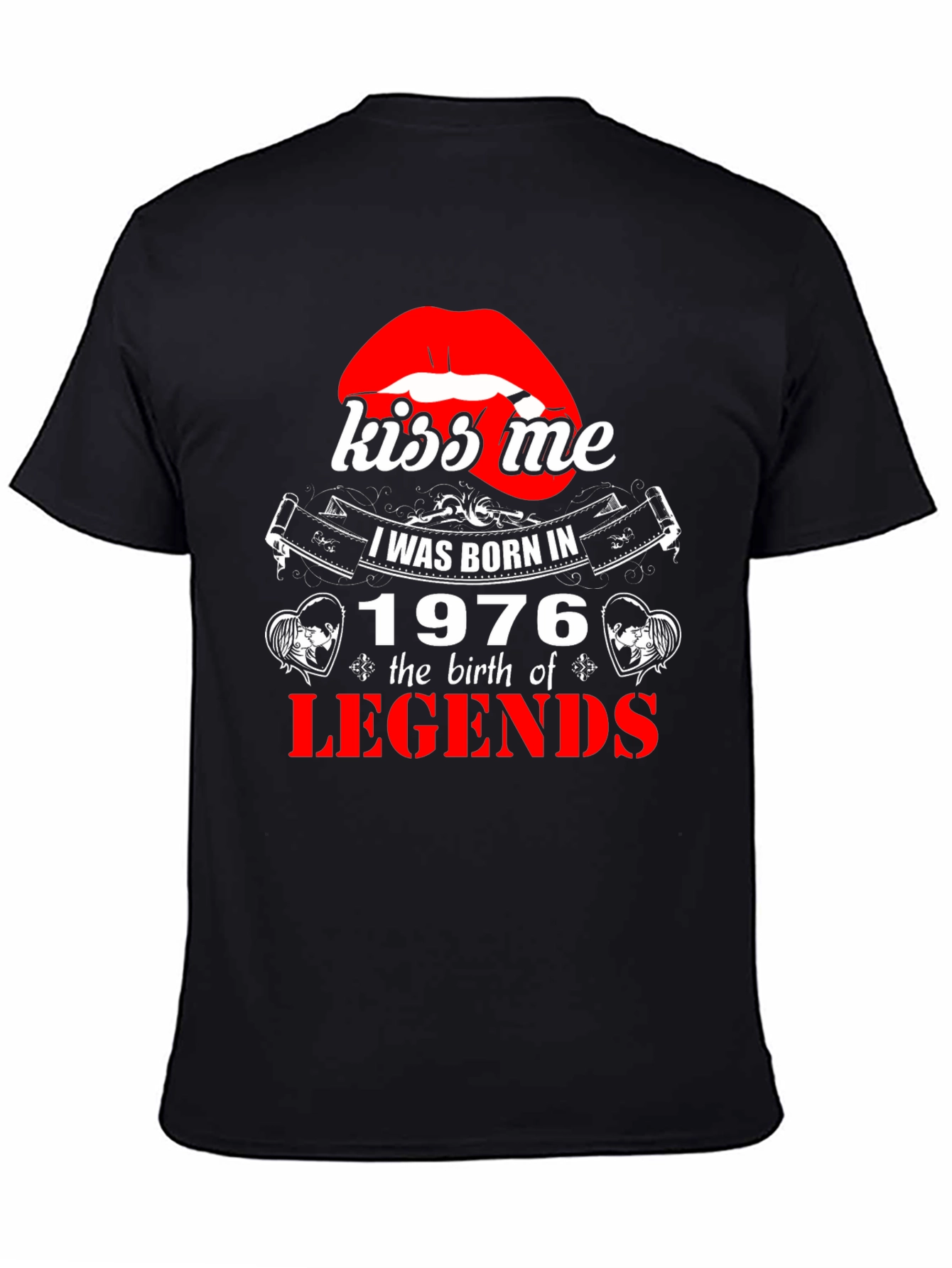 Kiss Me 1976 Legends Graphic Tee