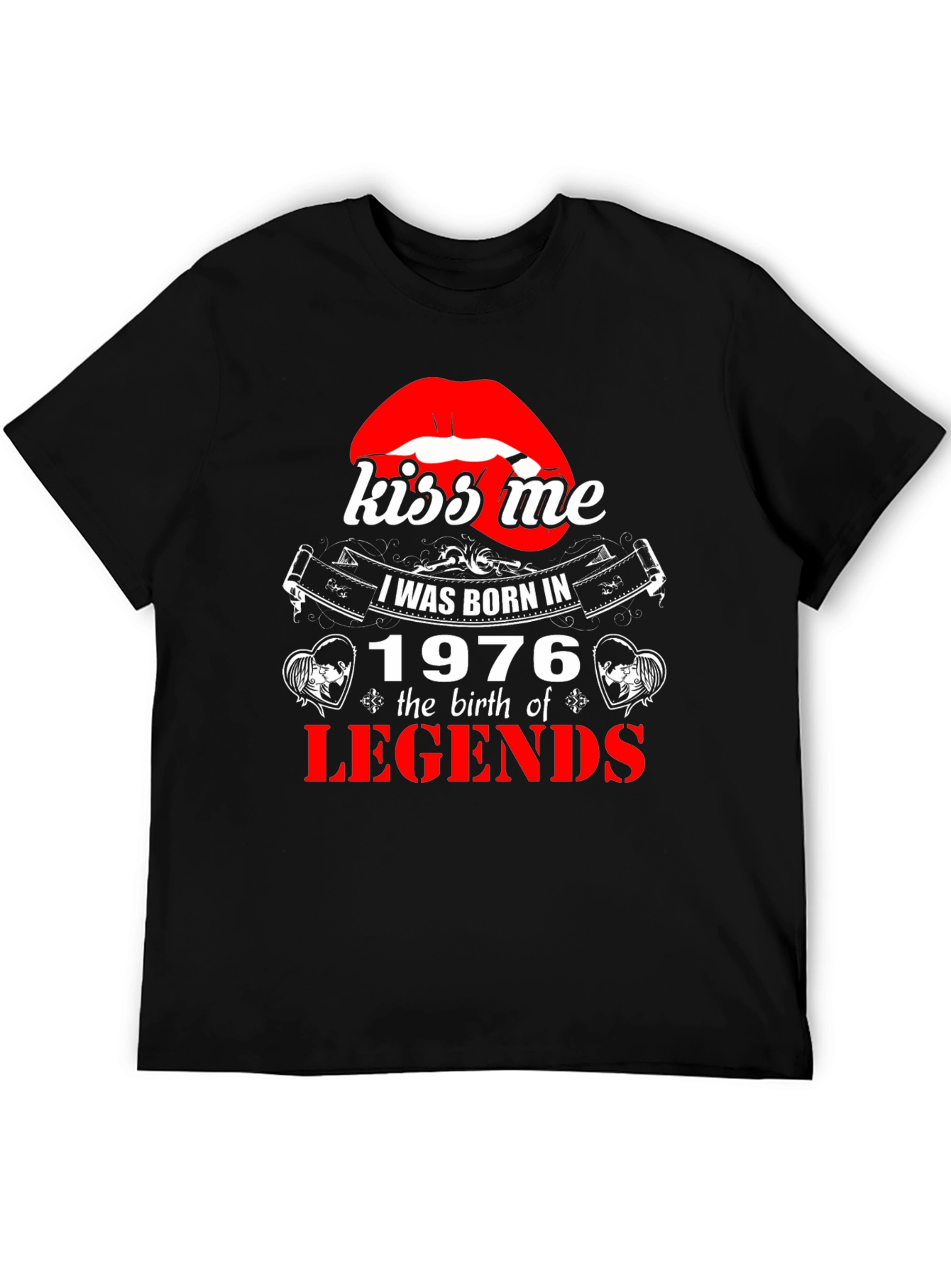 Kiss Me 1976 Legends Graphic Tee