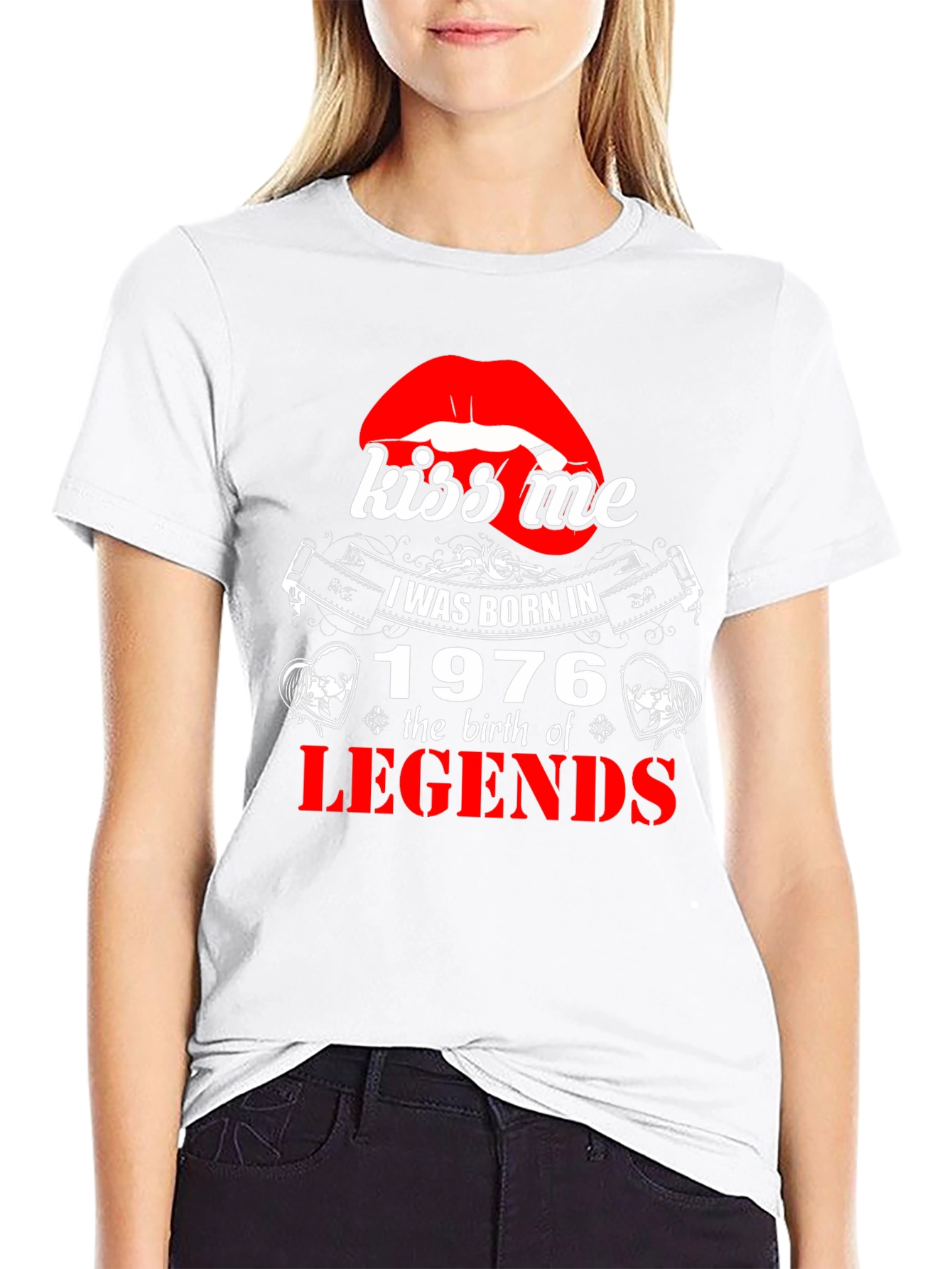 Kiss Me 1976 Legends Graphic Tee