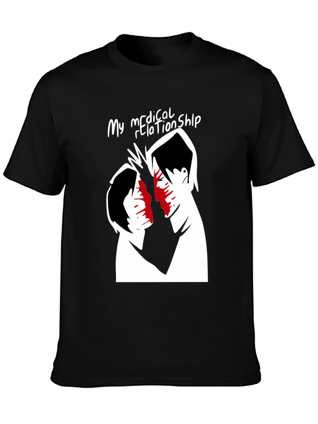 My Medical Relationship Graphic T-Shirt - Black