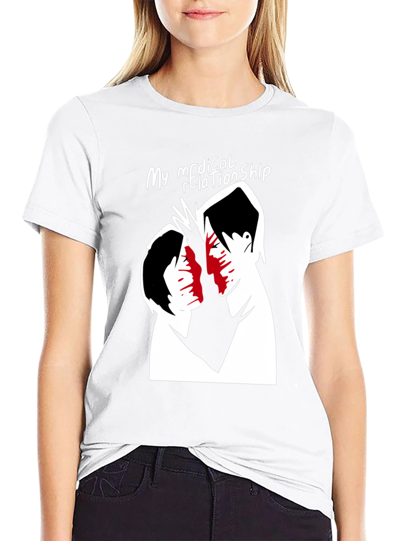 My Medical Relationship Graphic T-Shirt - Black