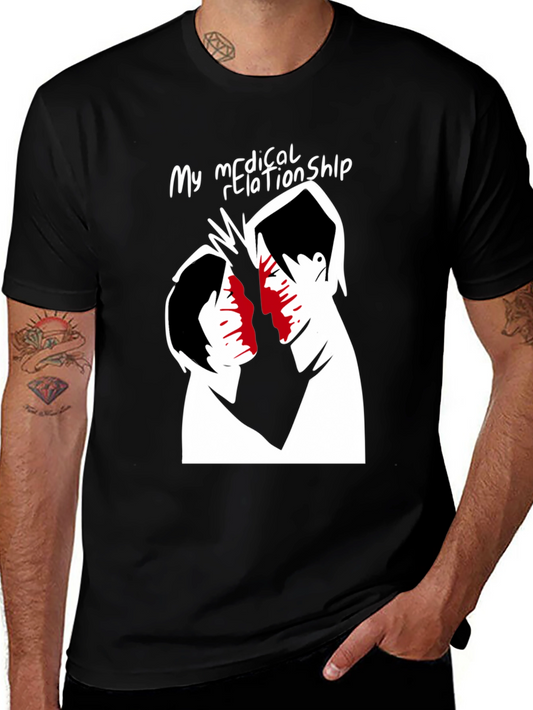 My Medical Relationship Graphic T-Shirt - Black