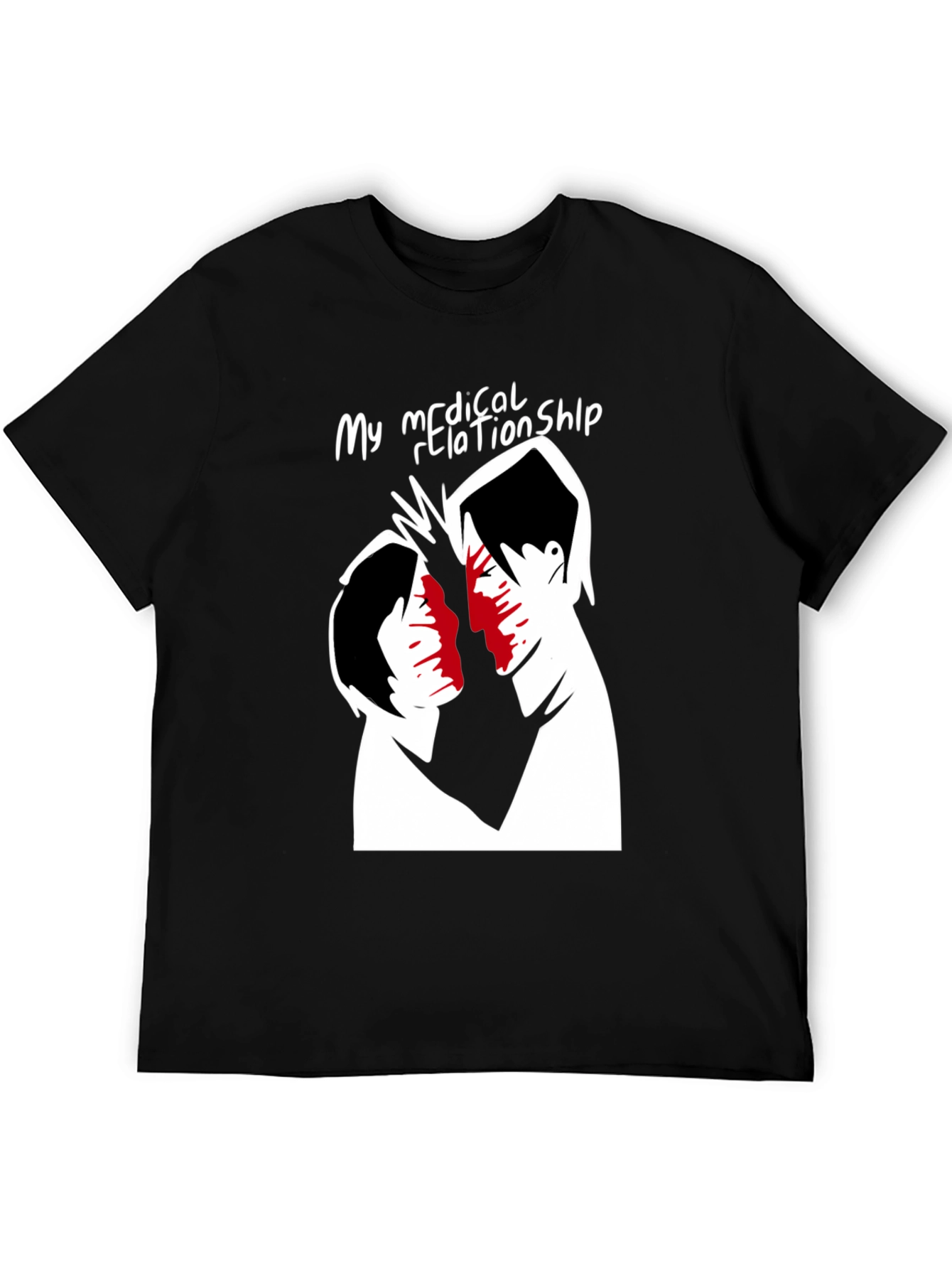 My Medical Relationship Graphic T-Shirt - Black