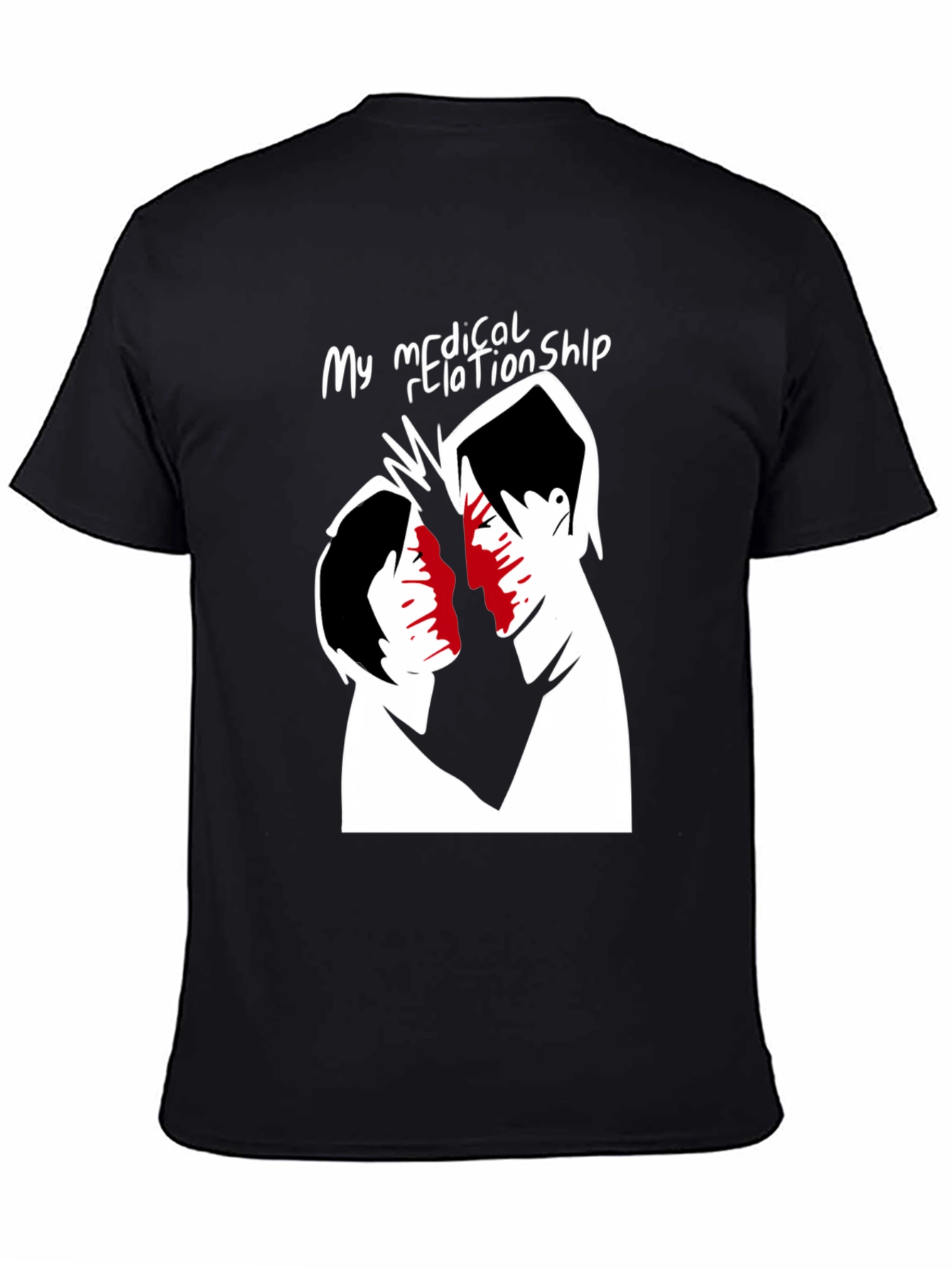 My Medical Relationship Graphic T-Shirt - Black