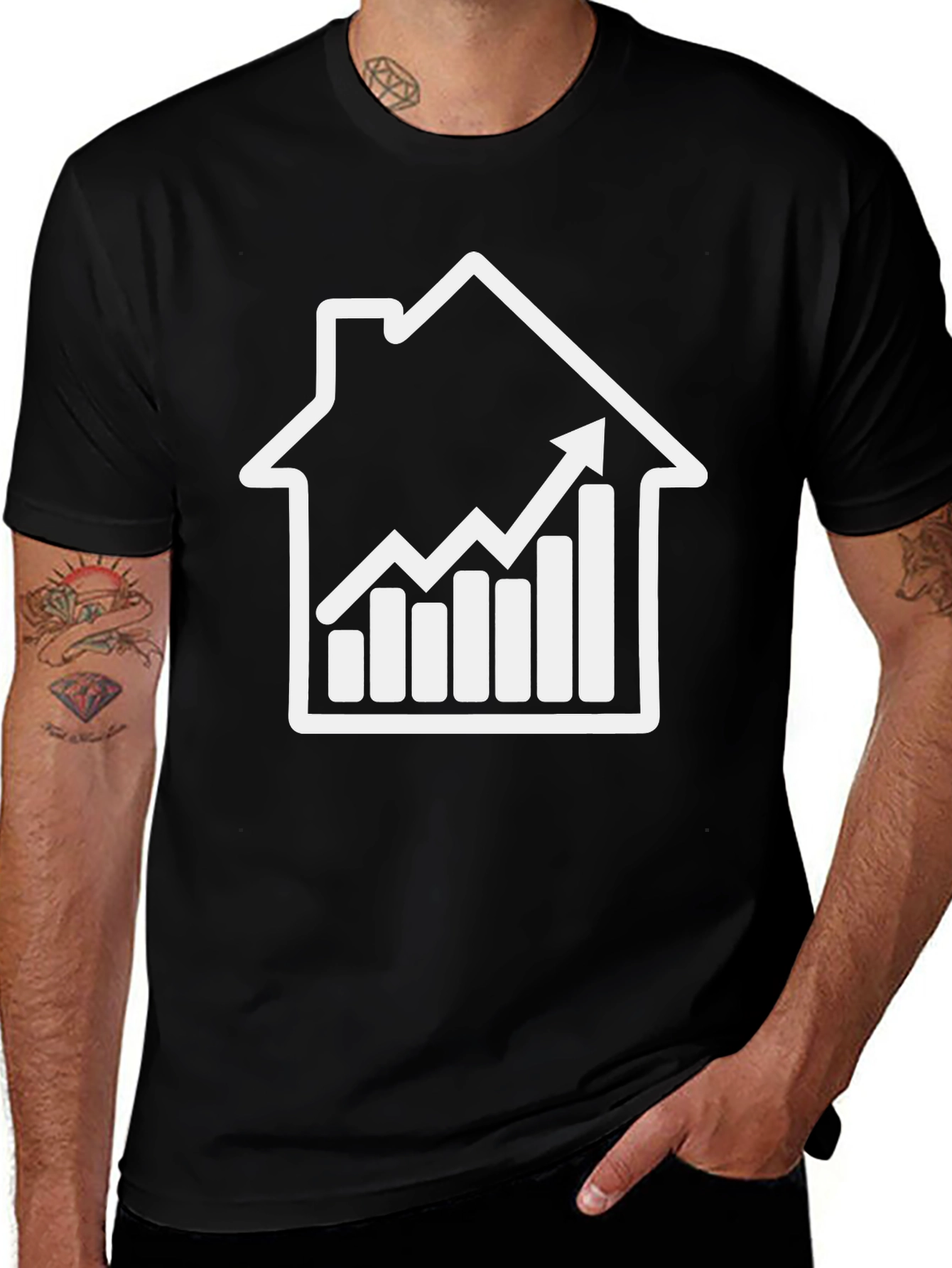 Real Estate Investment T-Shirt: House Graphic Tee