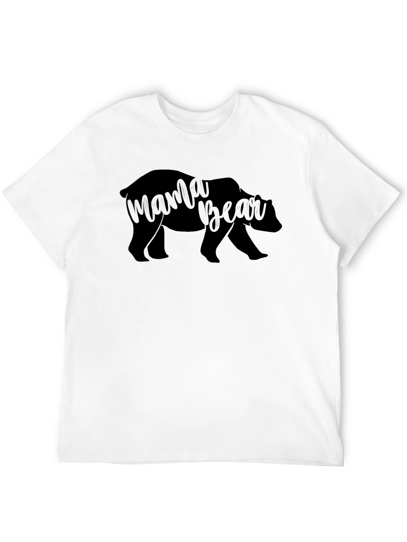 Mama Bear Graphic Tee - Soft Cotton Comfort