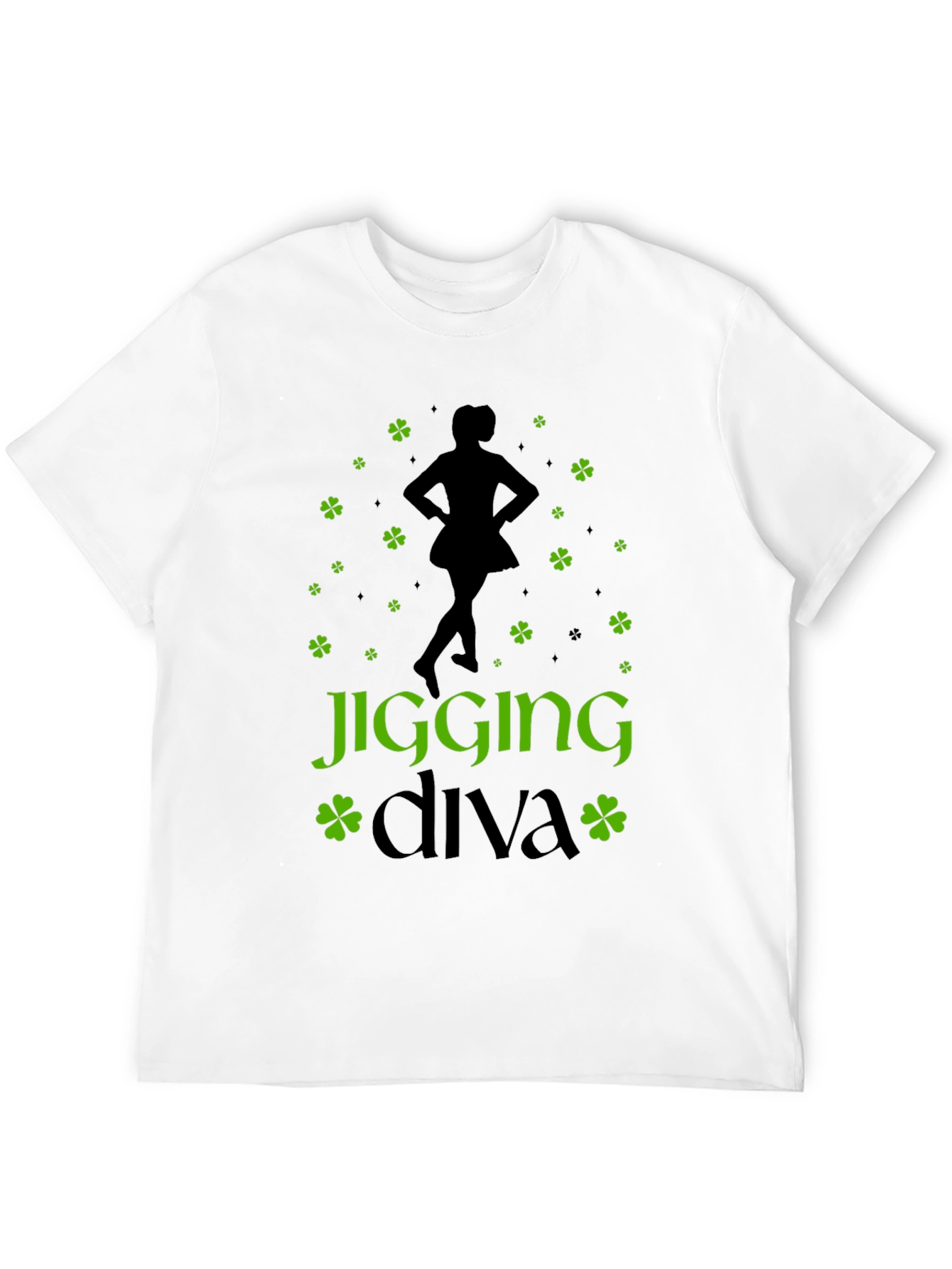 Jigging Diva Irish Dance T-Shirt - St. Patricks Day