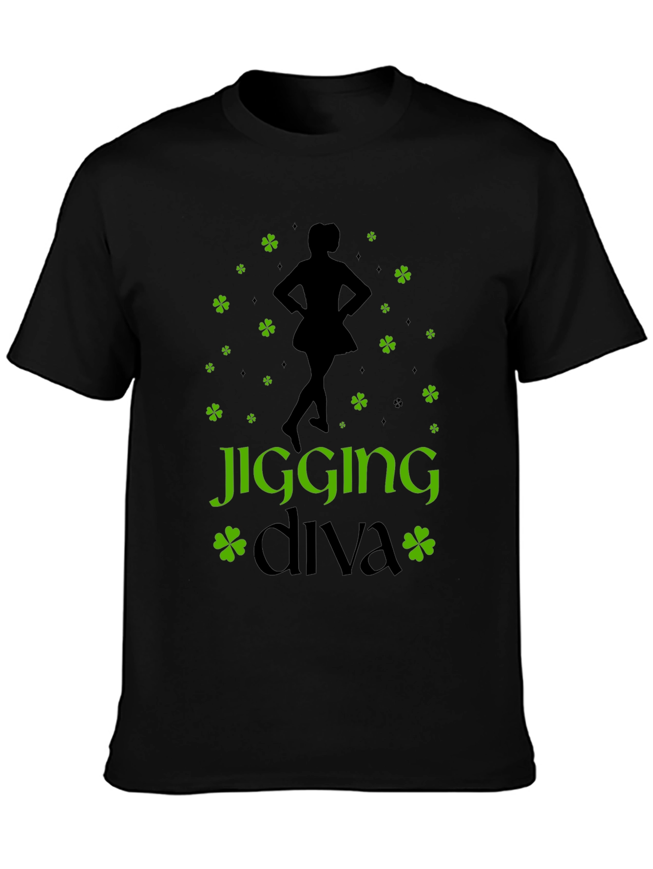Jigging Diva Irish Dance T-Shirt - St. Patricks Day