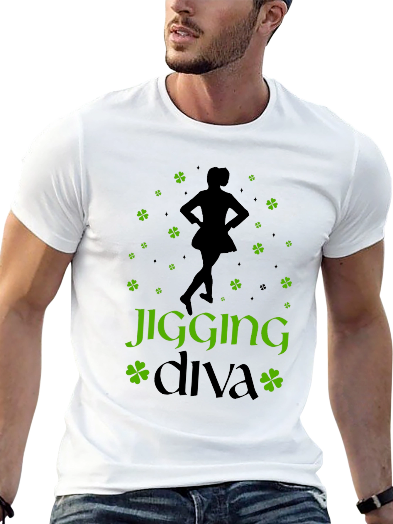 Jigging Diva Irish Dance T-Shirt - St. Patricks Day