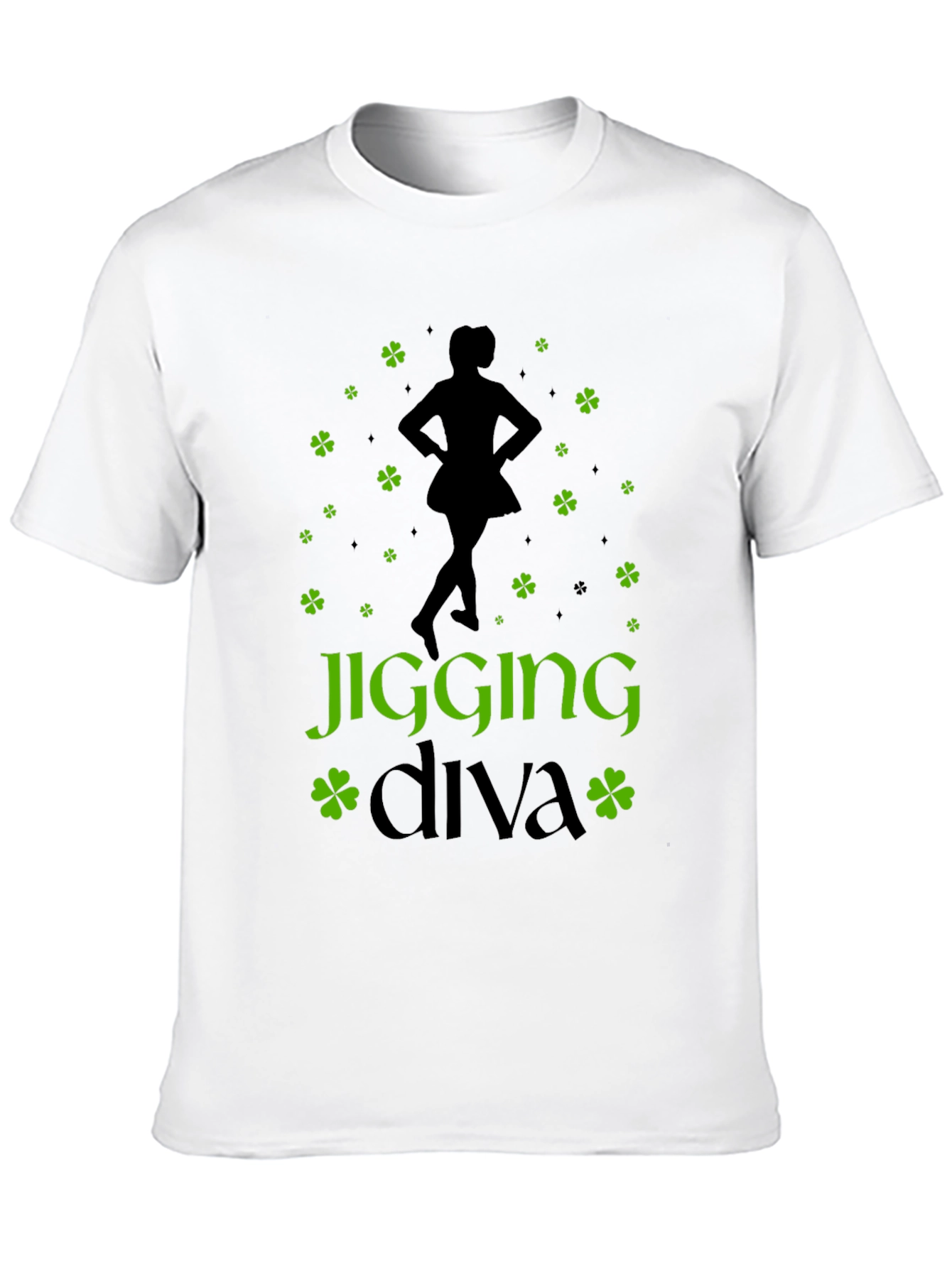 Jigging Diva Irish Dance T-Shirt - St. Patricks Day