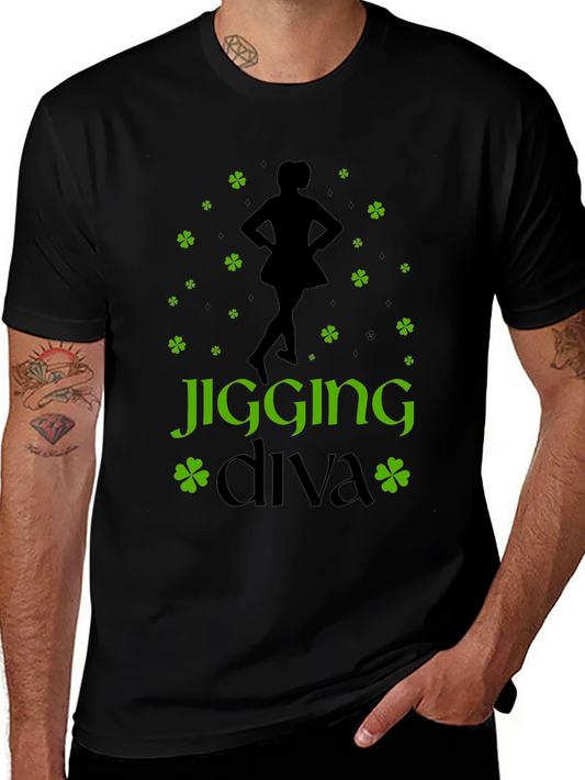 Jigging Diva Irish Dance T-Shirt - St. Patricks Day