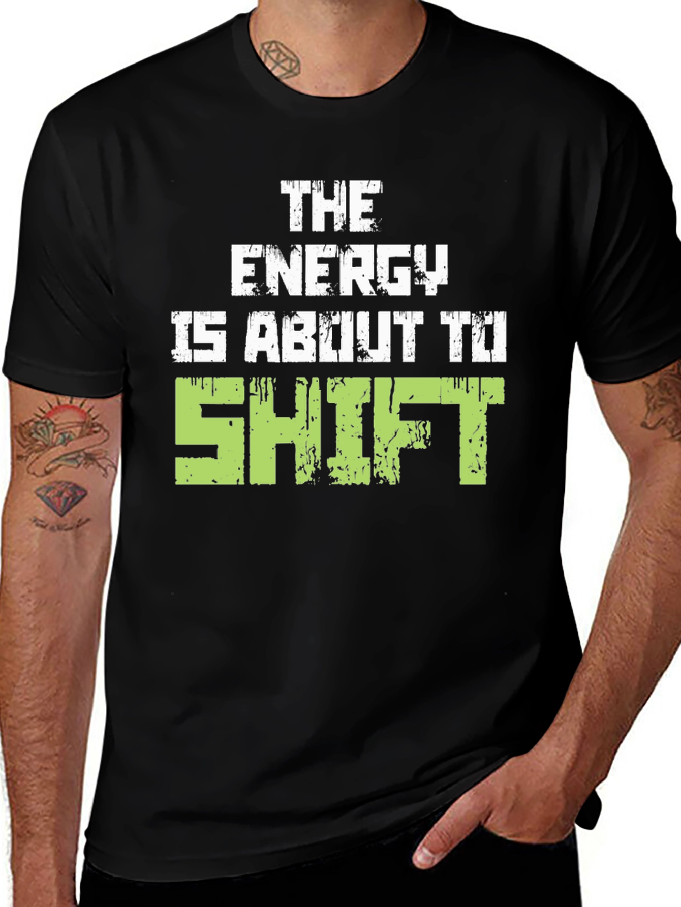 Energy Shift Black T-Shirt