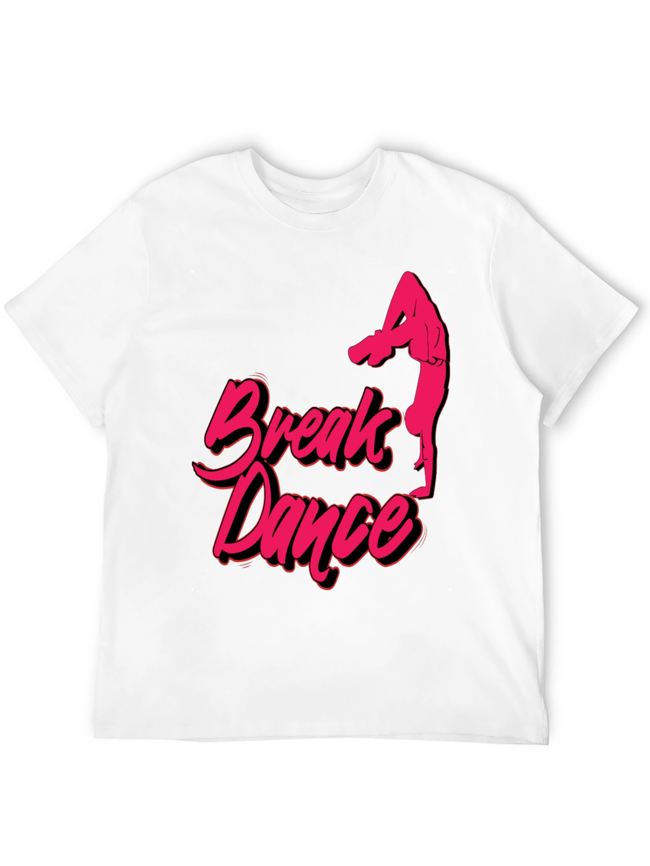 Break Dance Graphic Tee - Cool Dancer Shirt